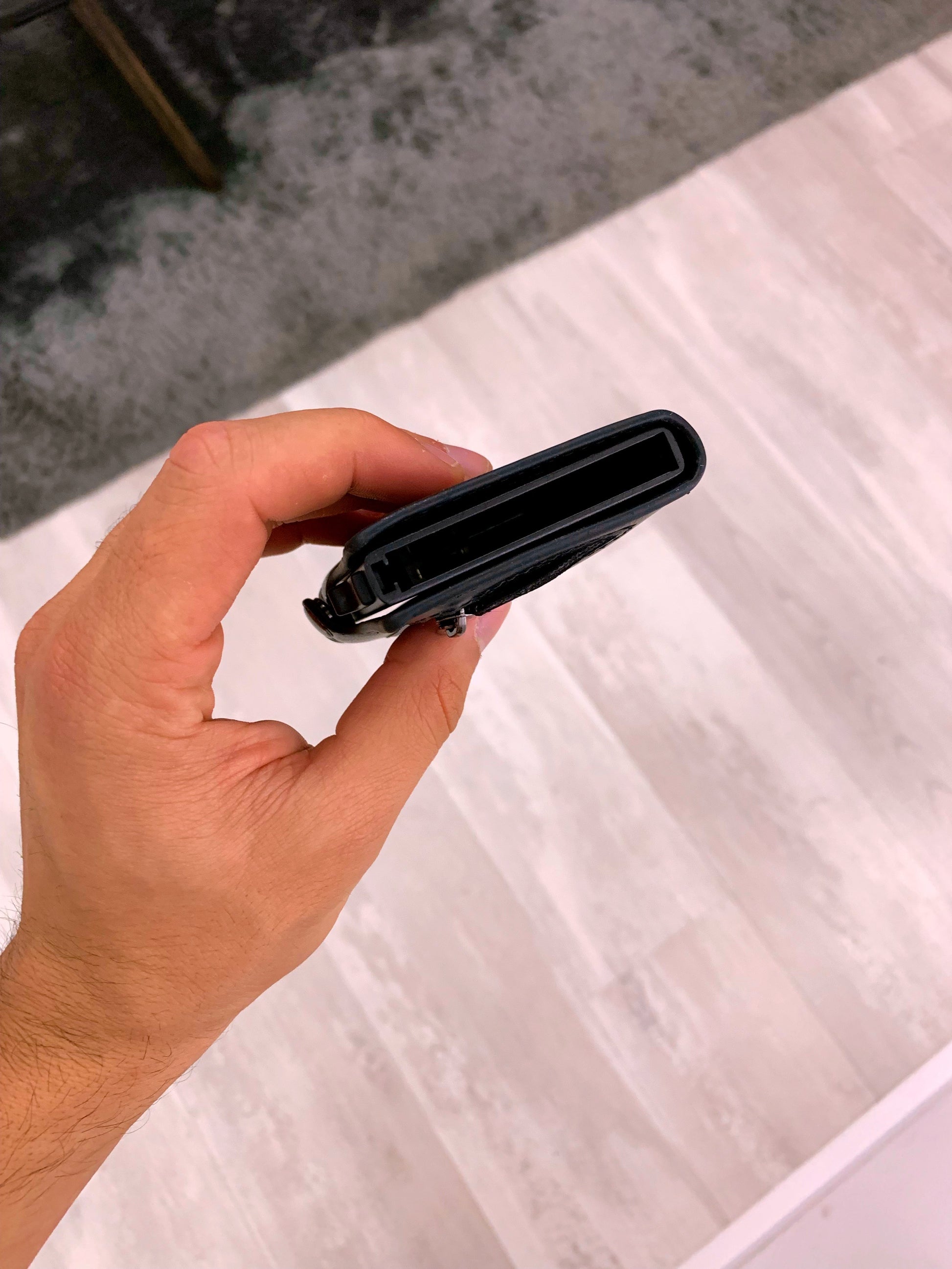 Porta cartões com fecho de mola e mini bolsa | 3 cores