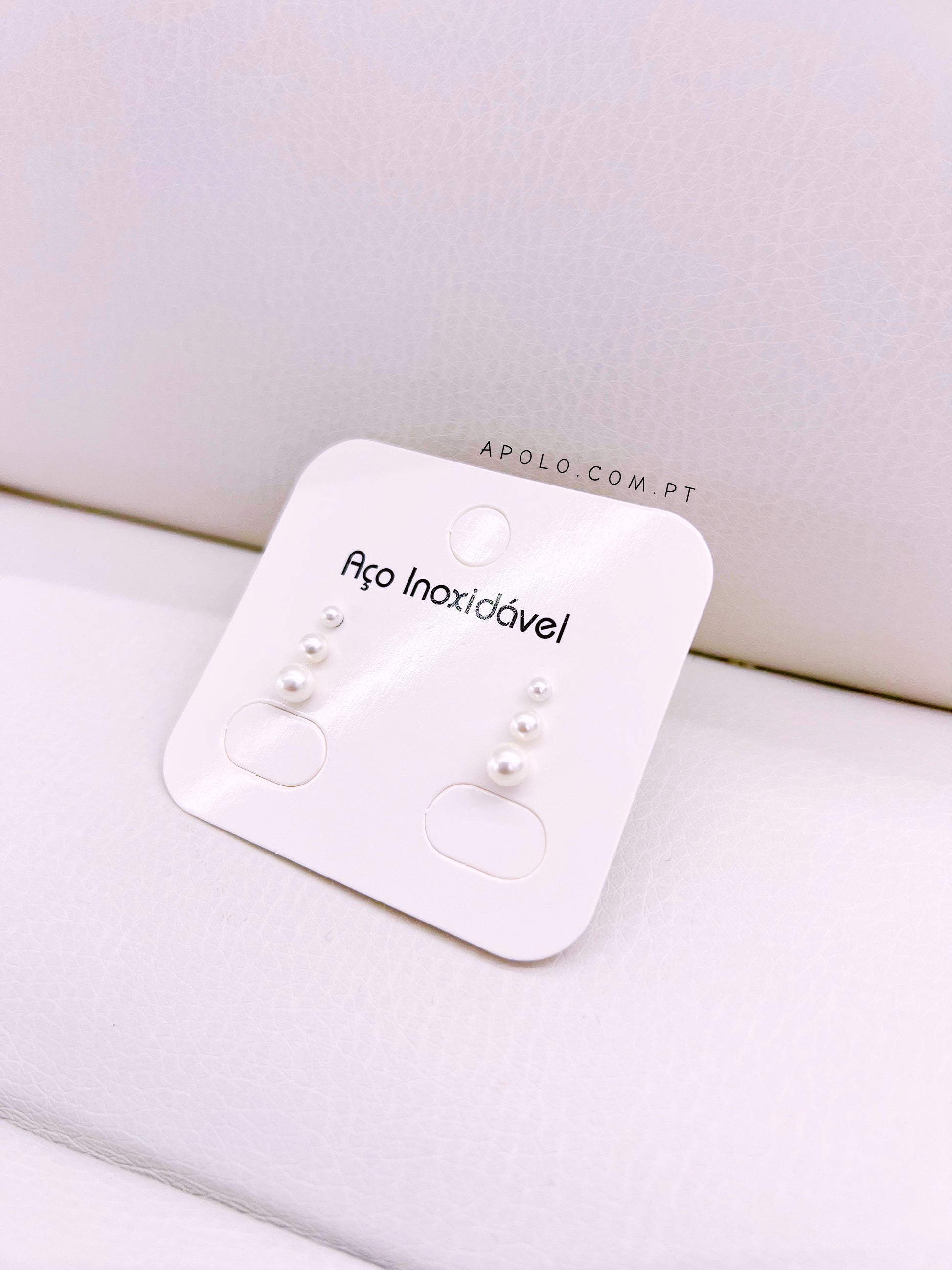 Conjunto de 6 pérolas | Aço Inoxidável