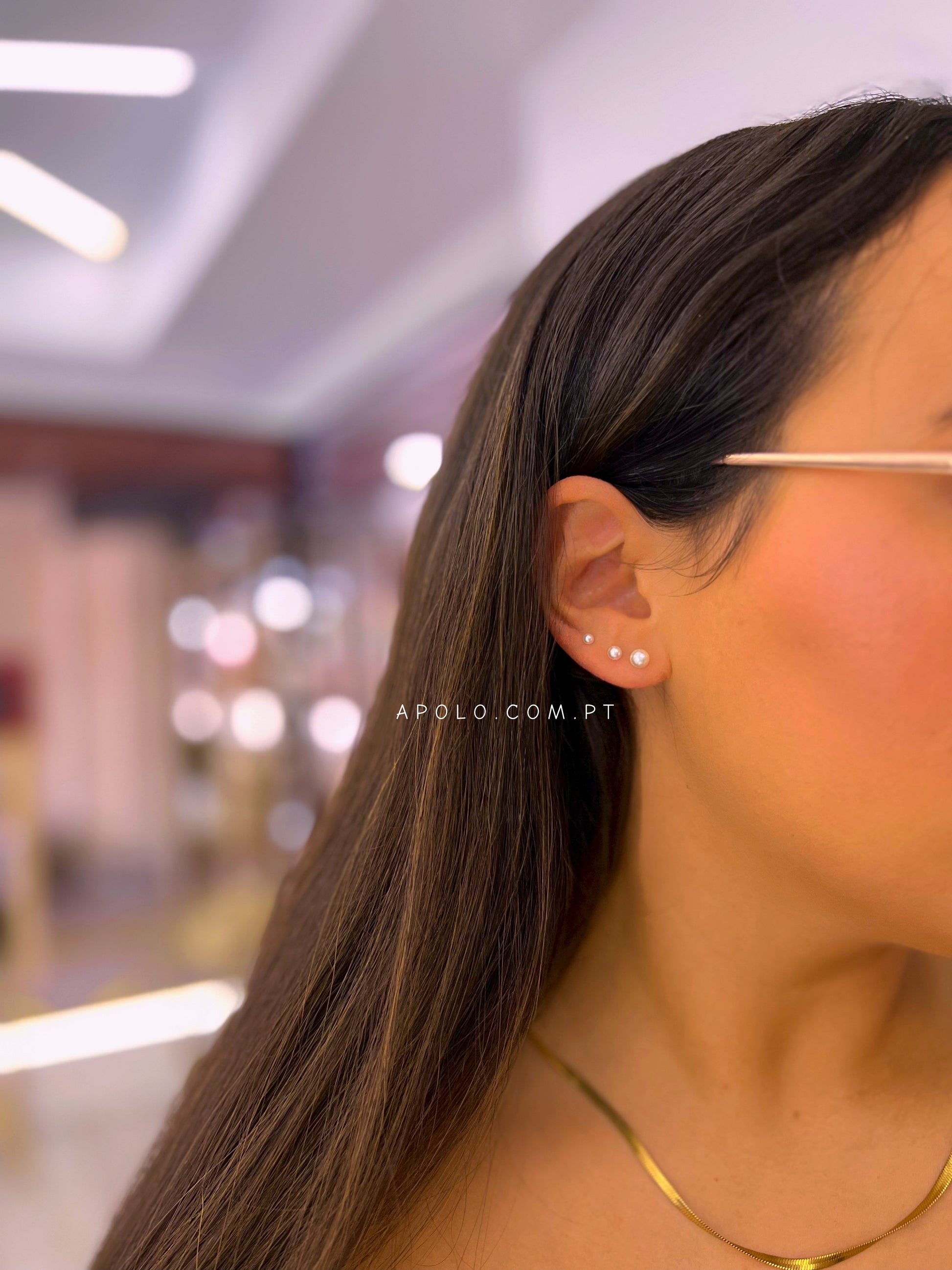 Conjunto de 6 pérolas | Aço Inoxidável