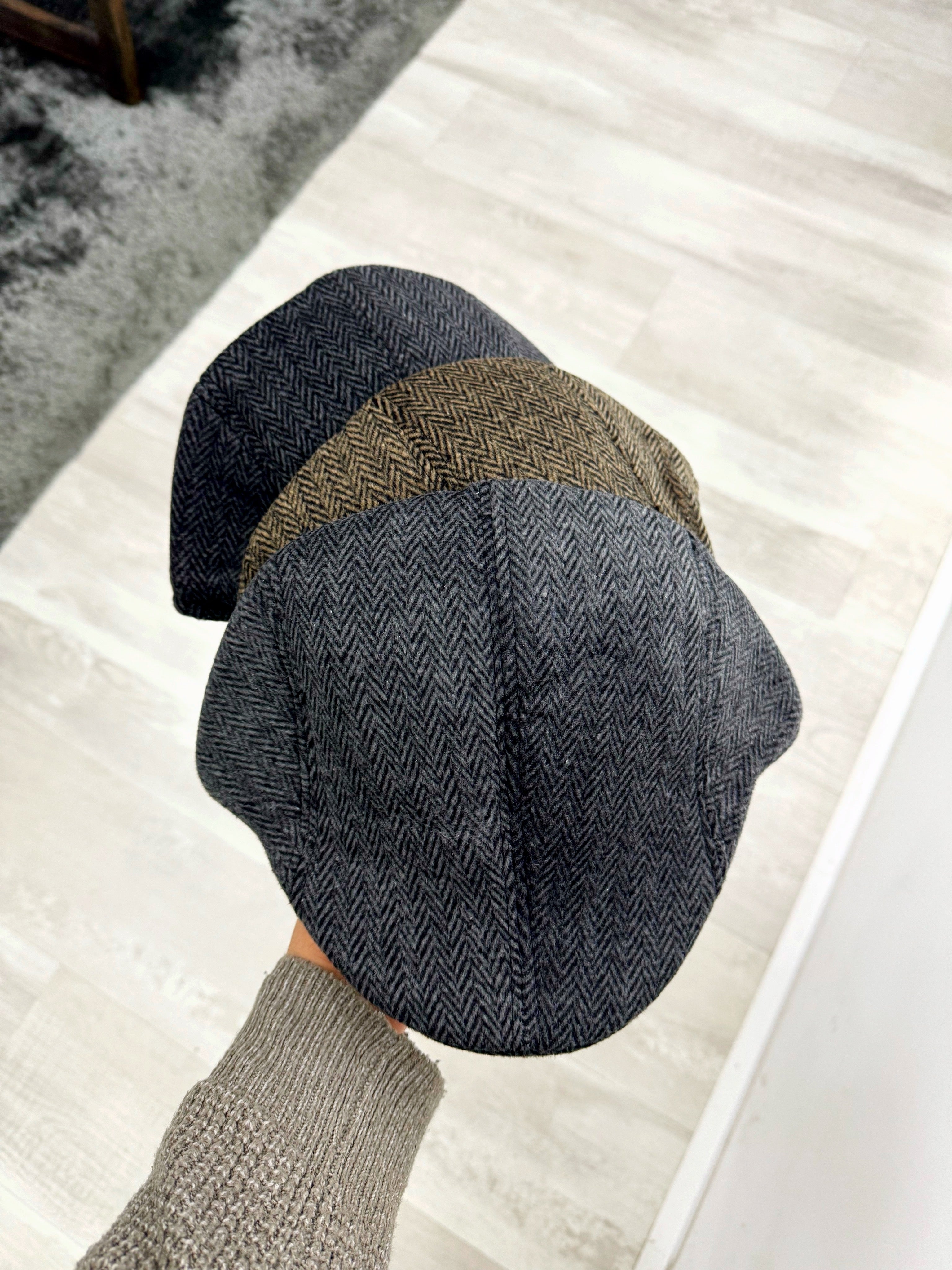 Boina padrão zig-zag | 3 Cores