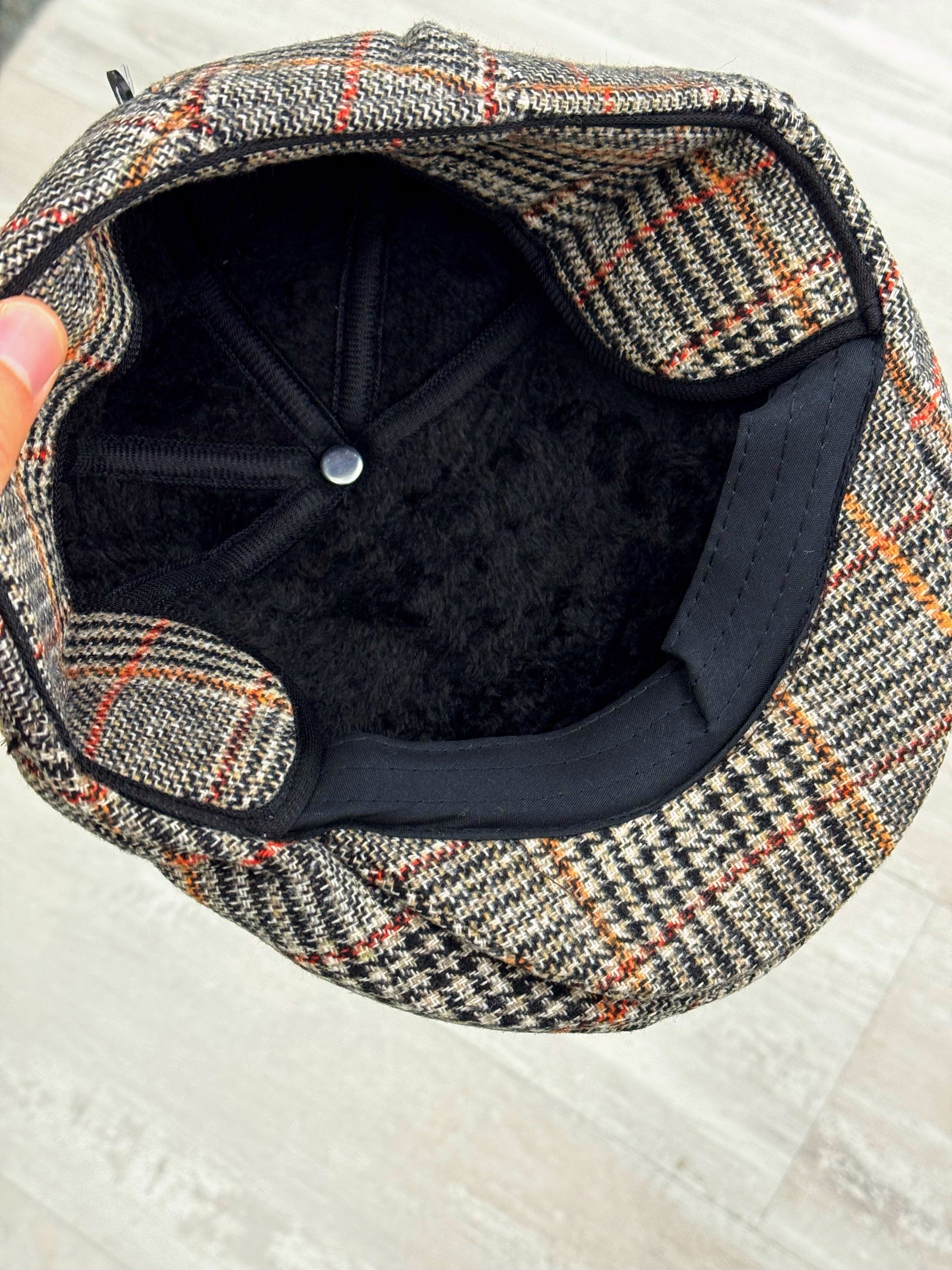 Boina cardada com dupla pala | 4 Cores