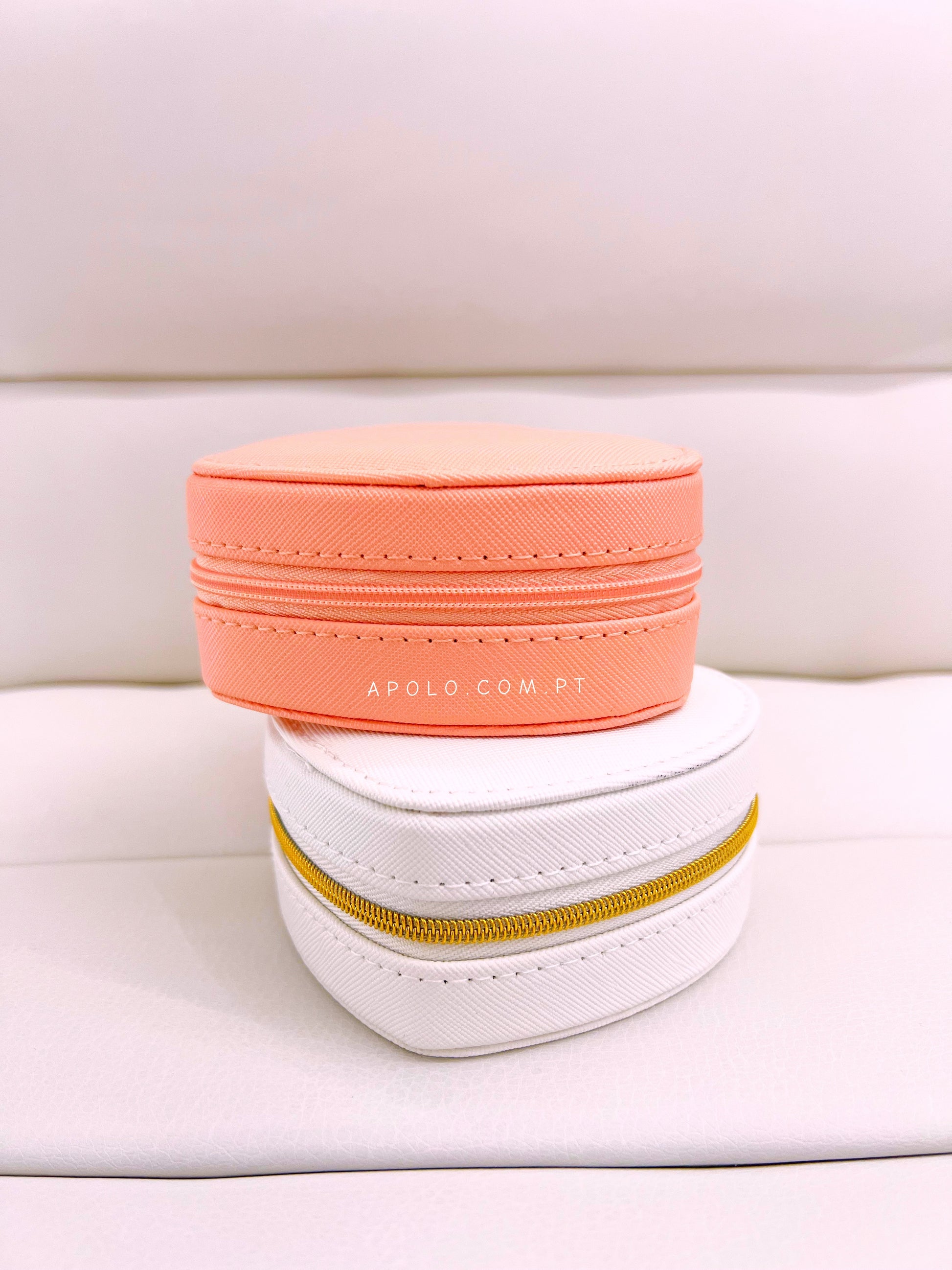 Mini guarda jóias em formato coração | 2 cores