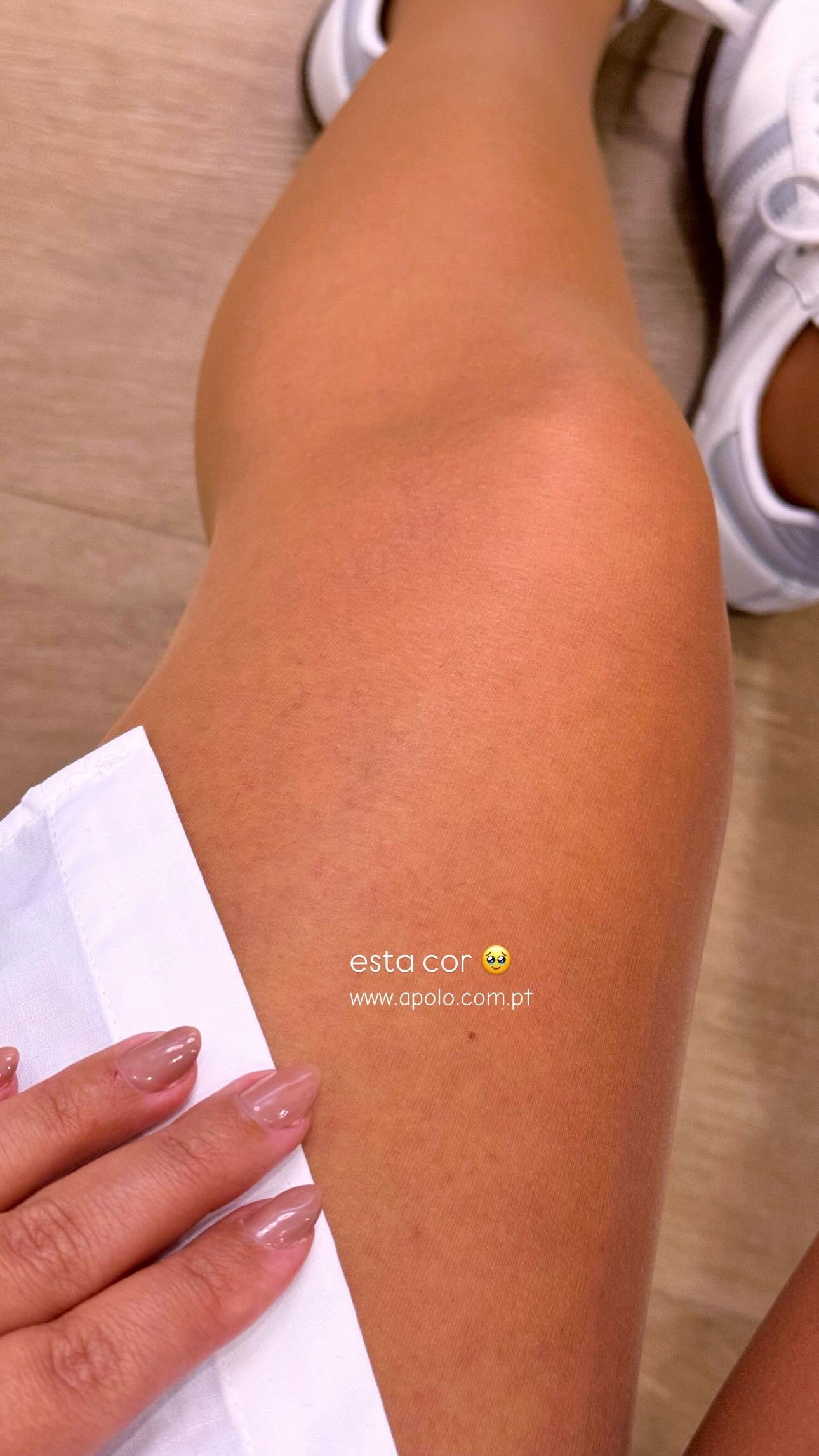 Meia-calça resistente efeito redutor abdômen | Bege escurinho • efeito pele morena