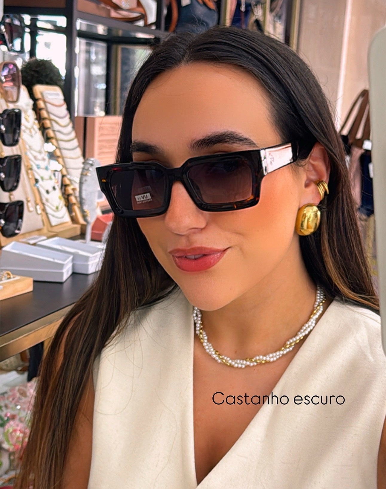 Óculos com armação em massa | 3 cores