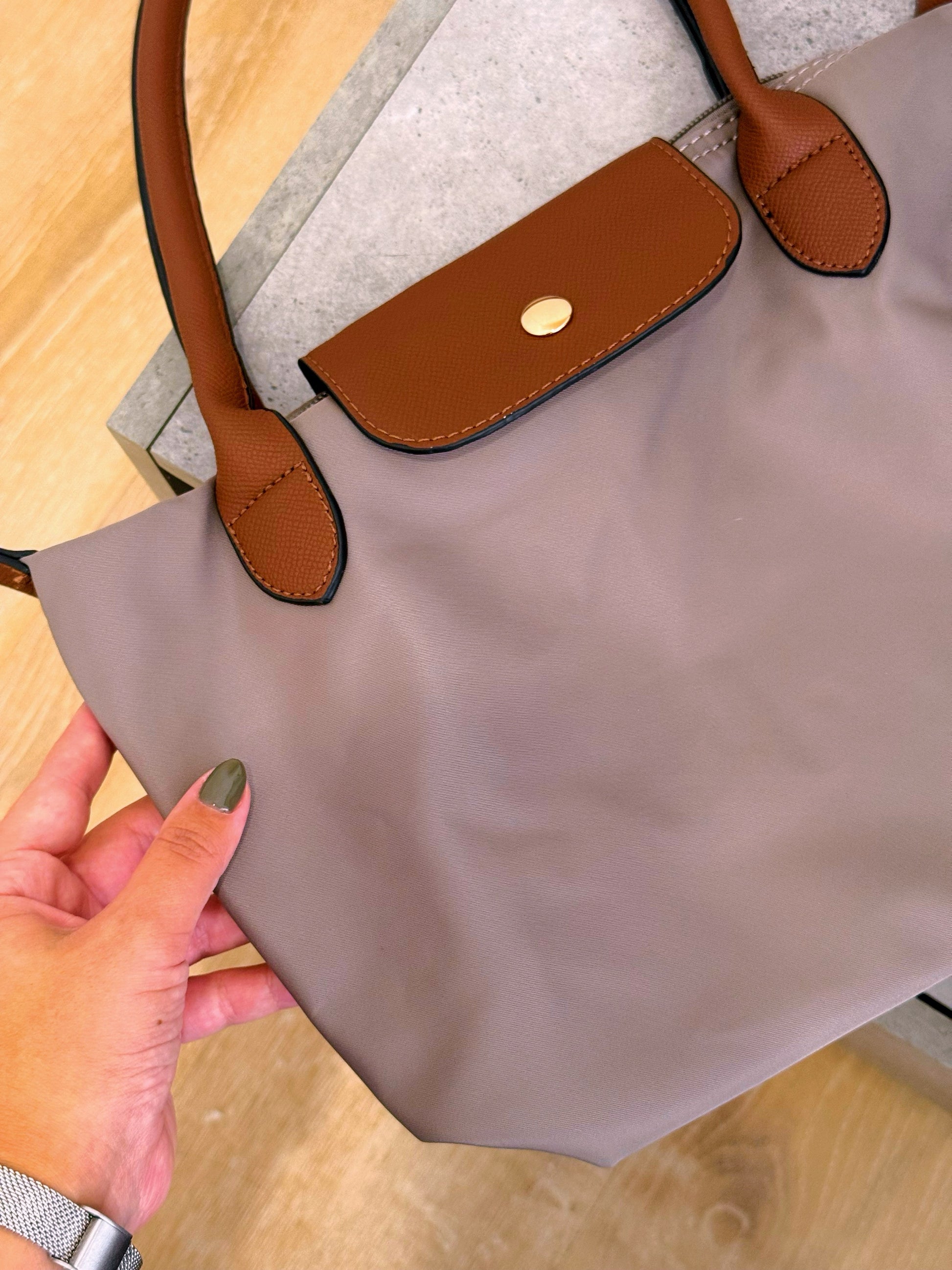 Mala de ombro em Tecido • tamanho M | 2 Cores (Coleção Outono 🍂)