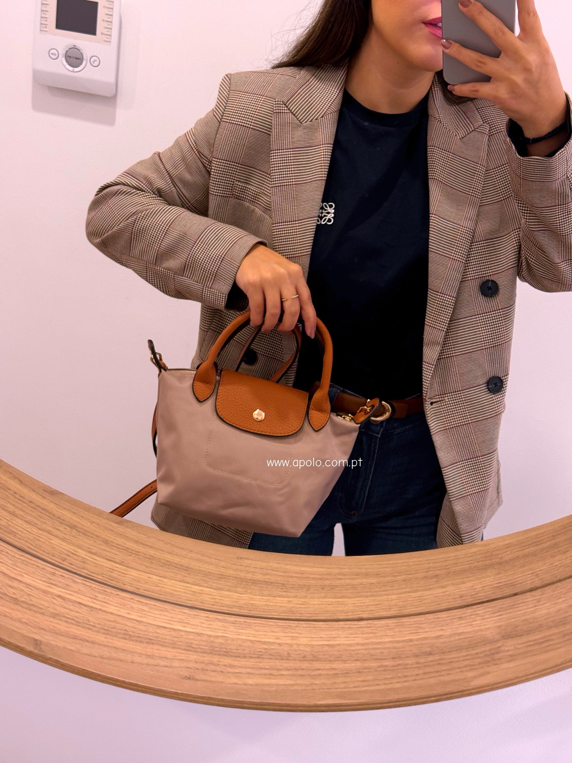 Mala de Tecido • Castanha