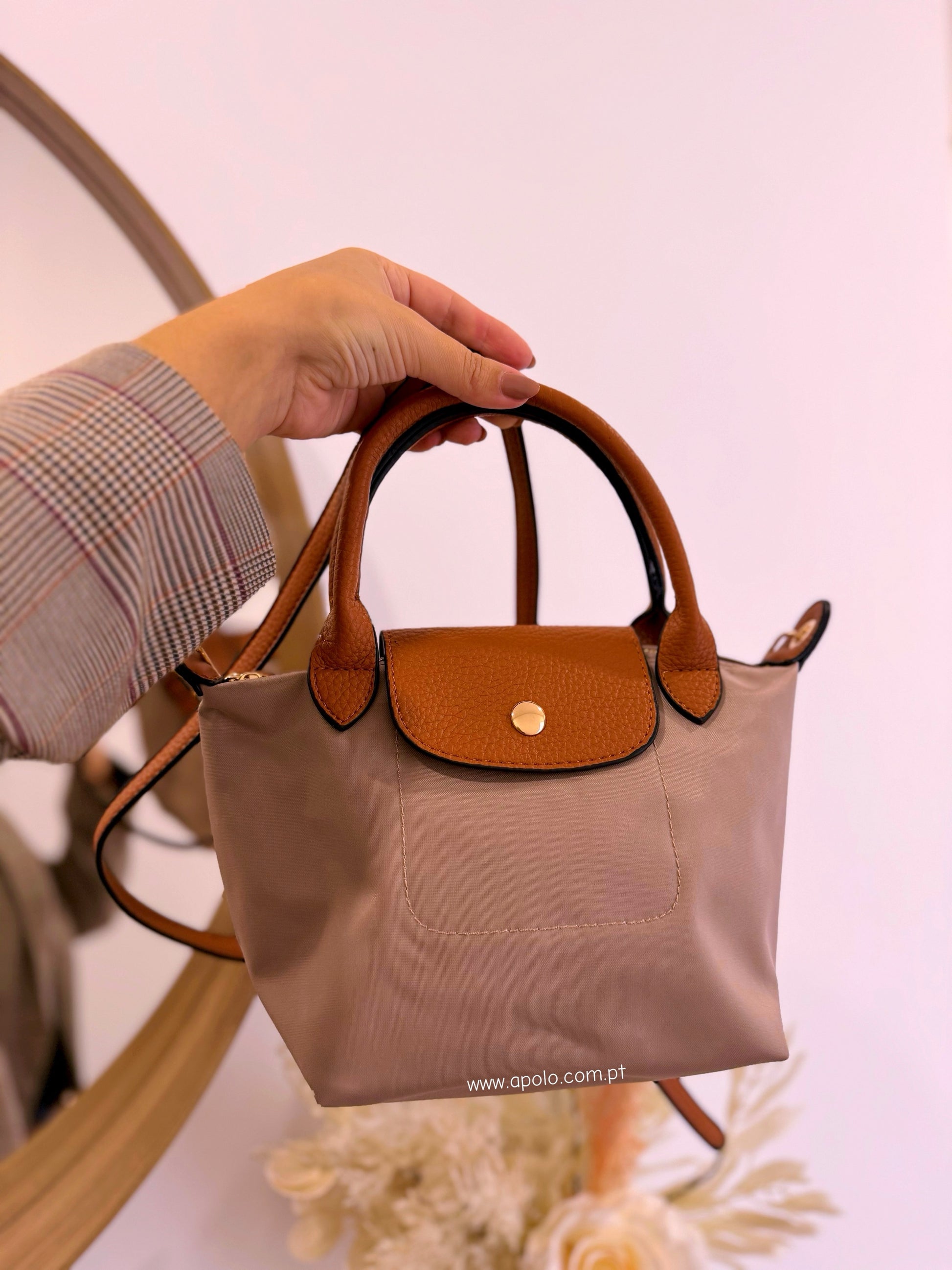 Mala de Tecido • Castanha