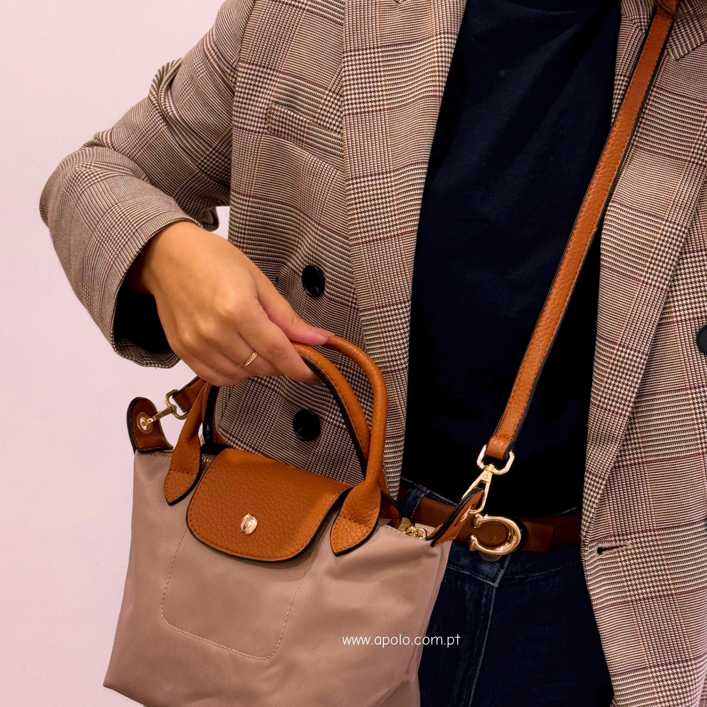 Mala de Tecido • Castanha