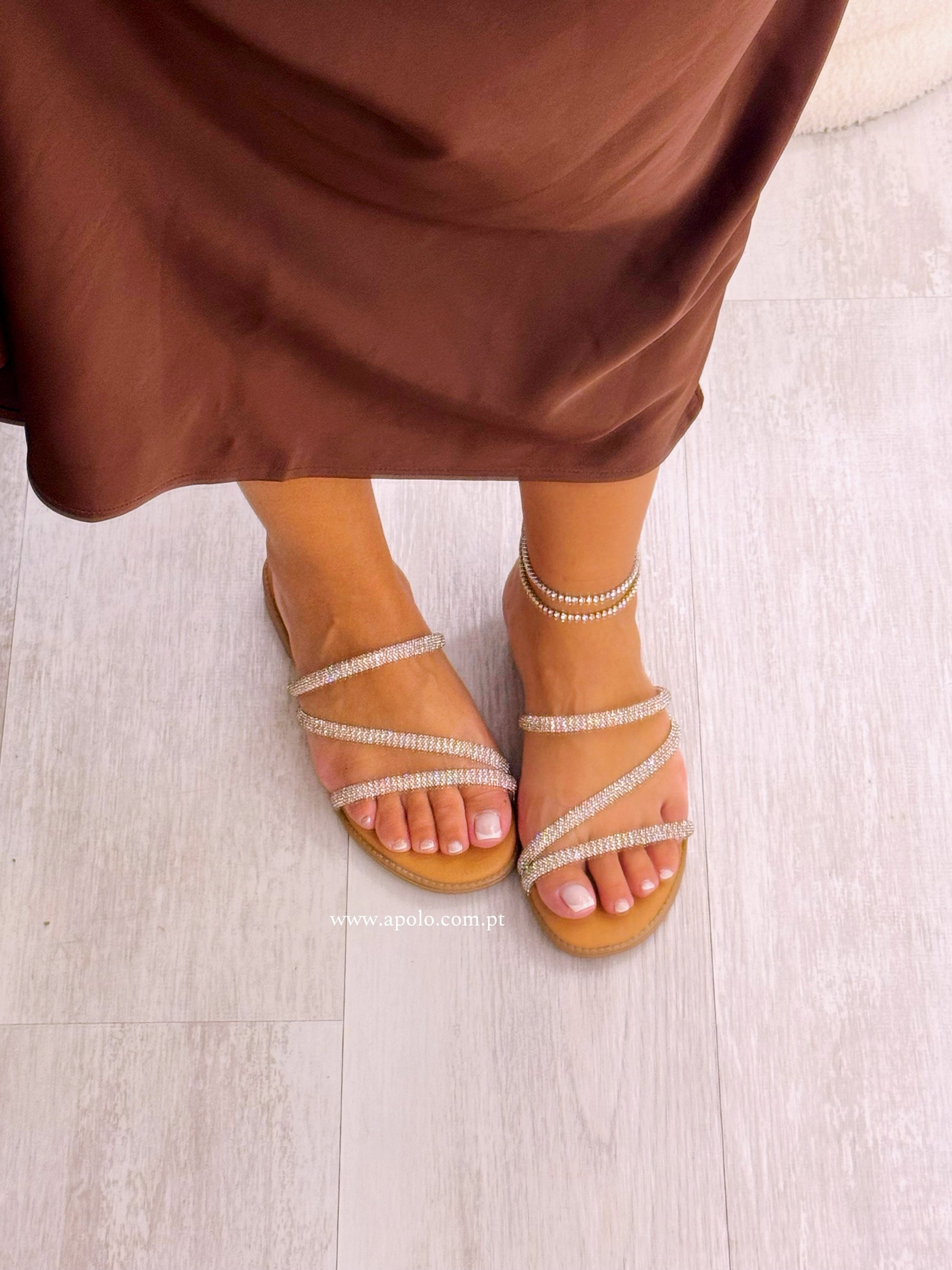 Pulseira de pé riviera | 2 cores