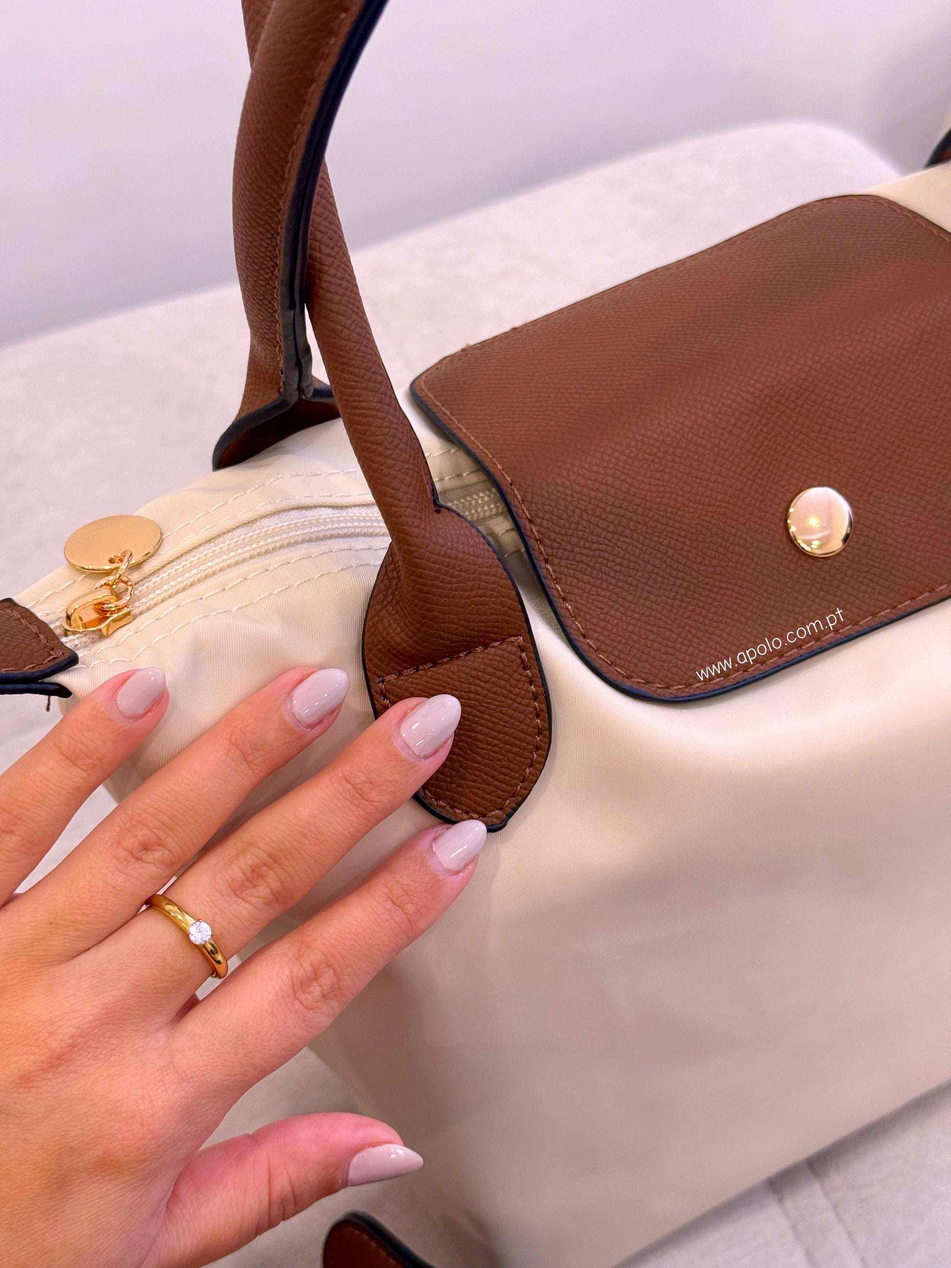 Mala de ombro em Tecido • tamanho M | 4 Cores