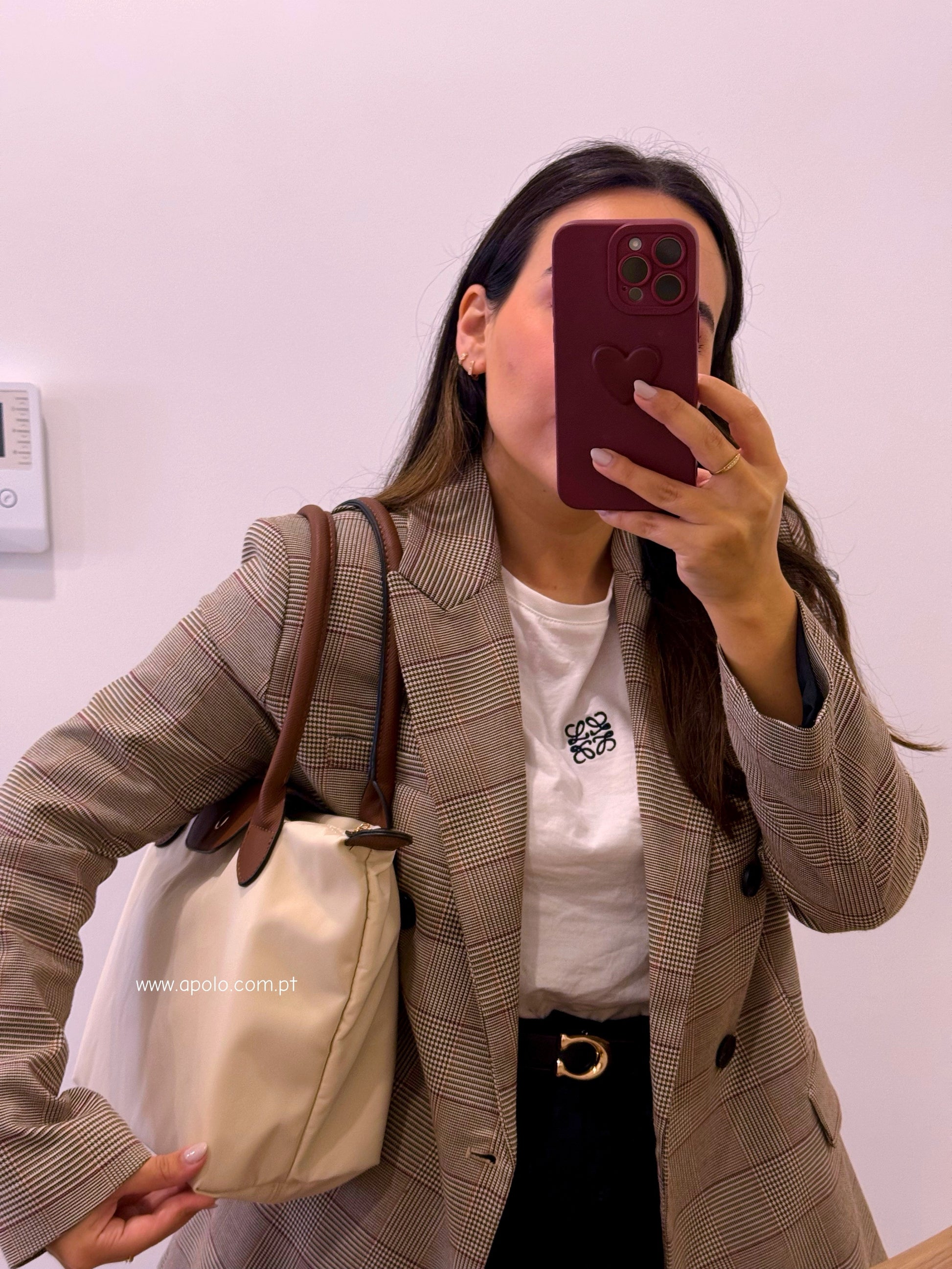 Mala de ombro em Tecido • tamanho M | 4 Cores