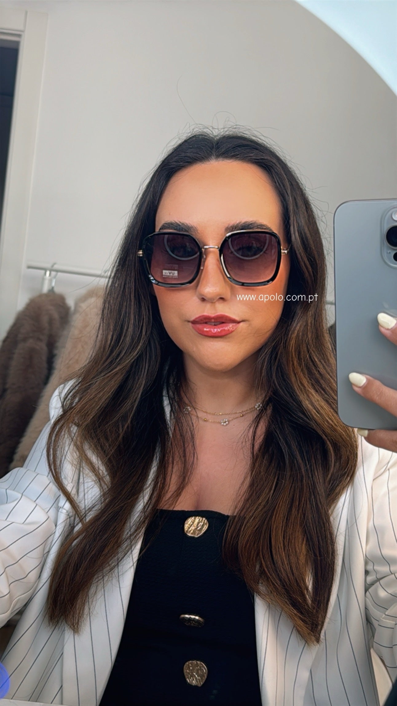 Óculos com armação de massa e metal | 5 Cores