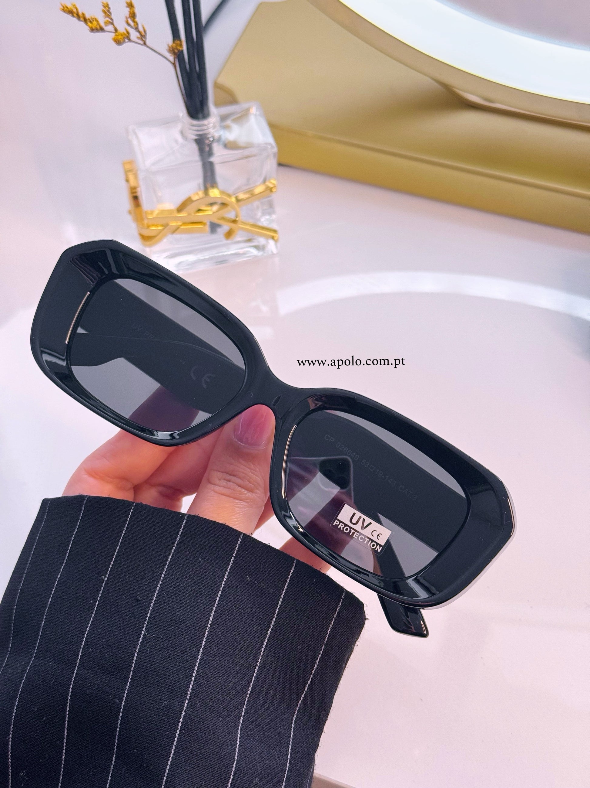 Óculos de massa retangulares | 2 Cores