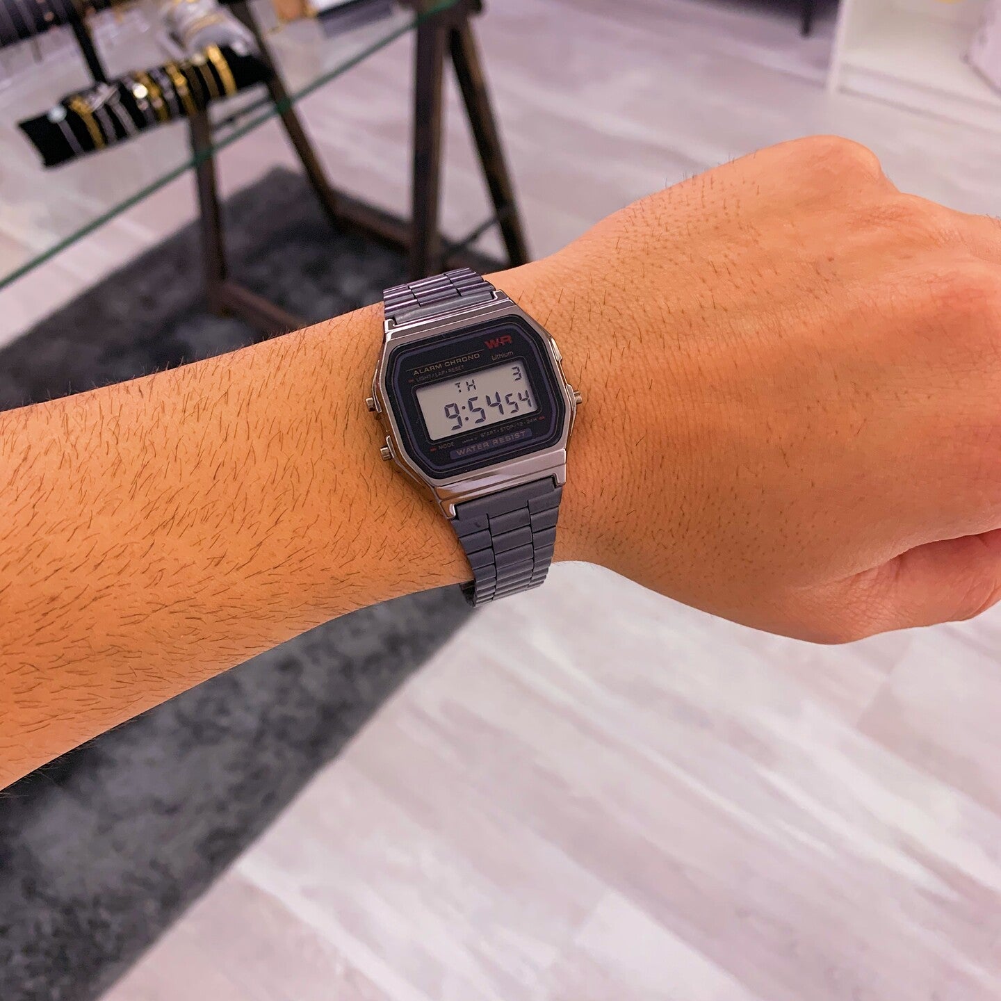 Relógio digital | Preto