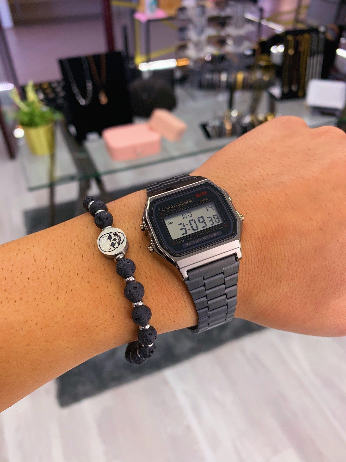 Relógio digital | Preto