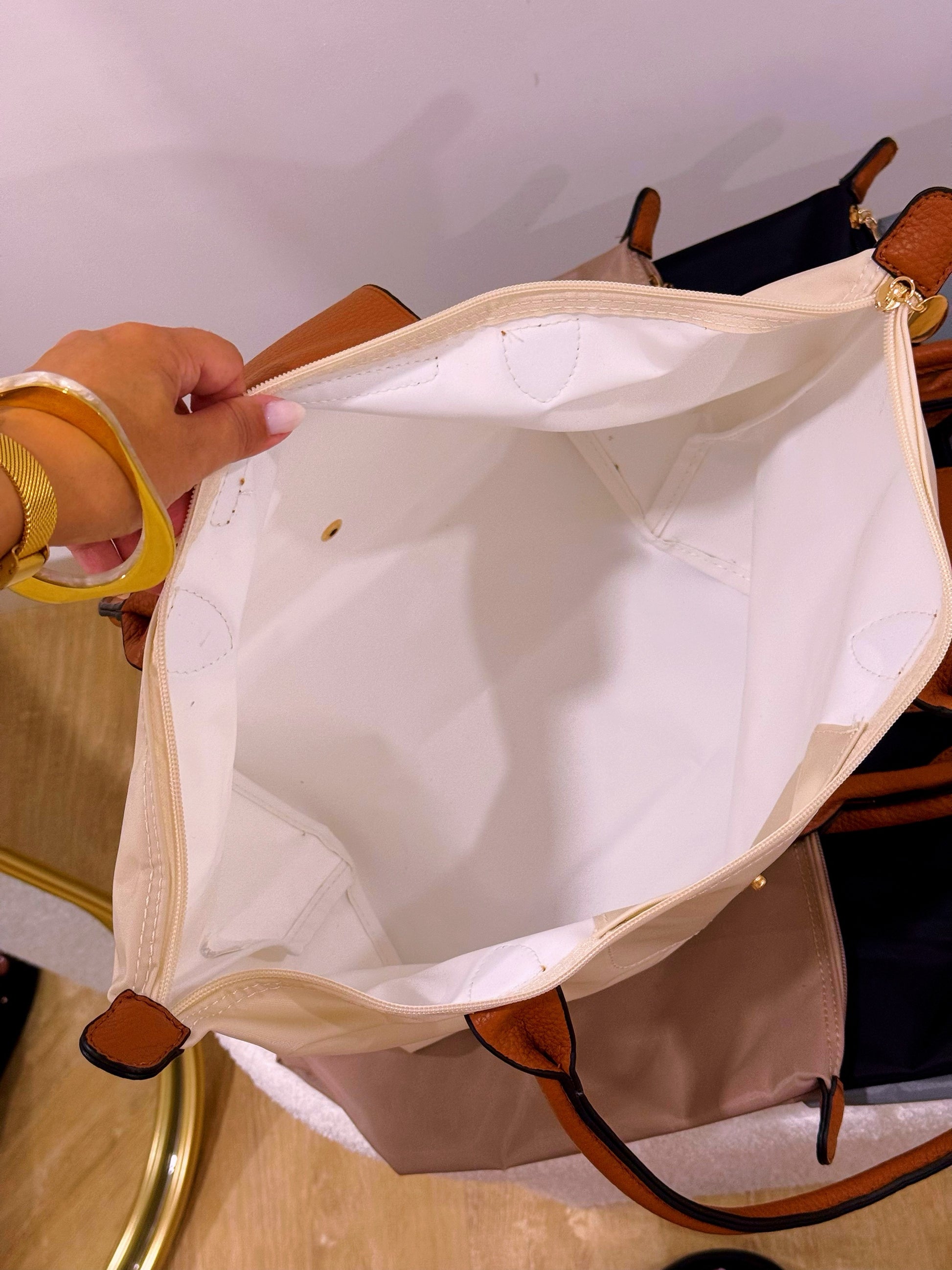 Mala de ombro grande em tecido • Shopper / Tote Bag • tamanho L  | 6 Cores