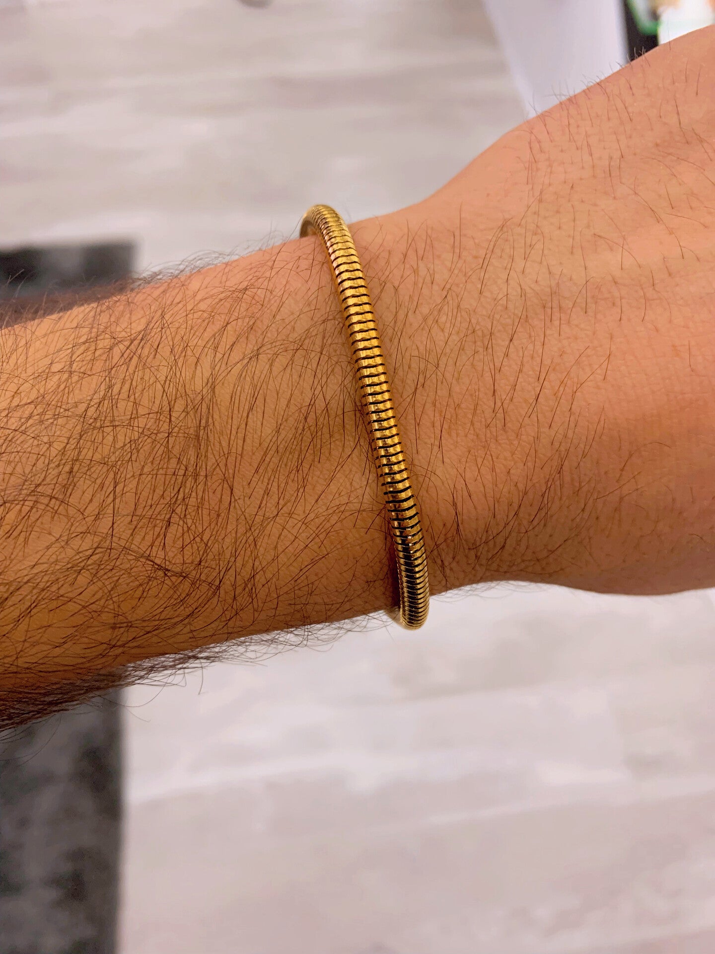 Pulseira malha redonda