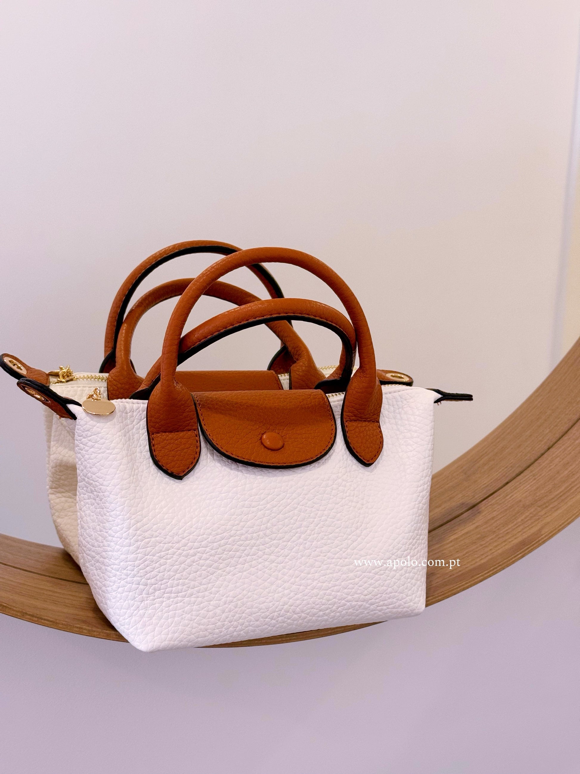 Mala tiracolo | Branca com camel