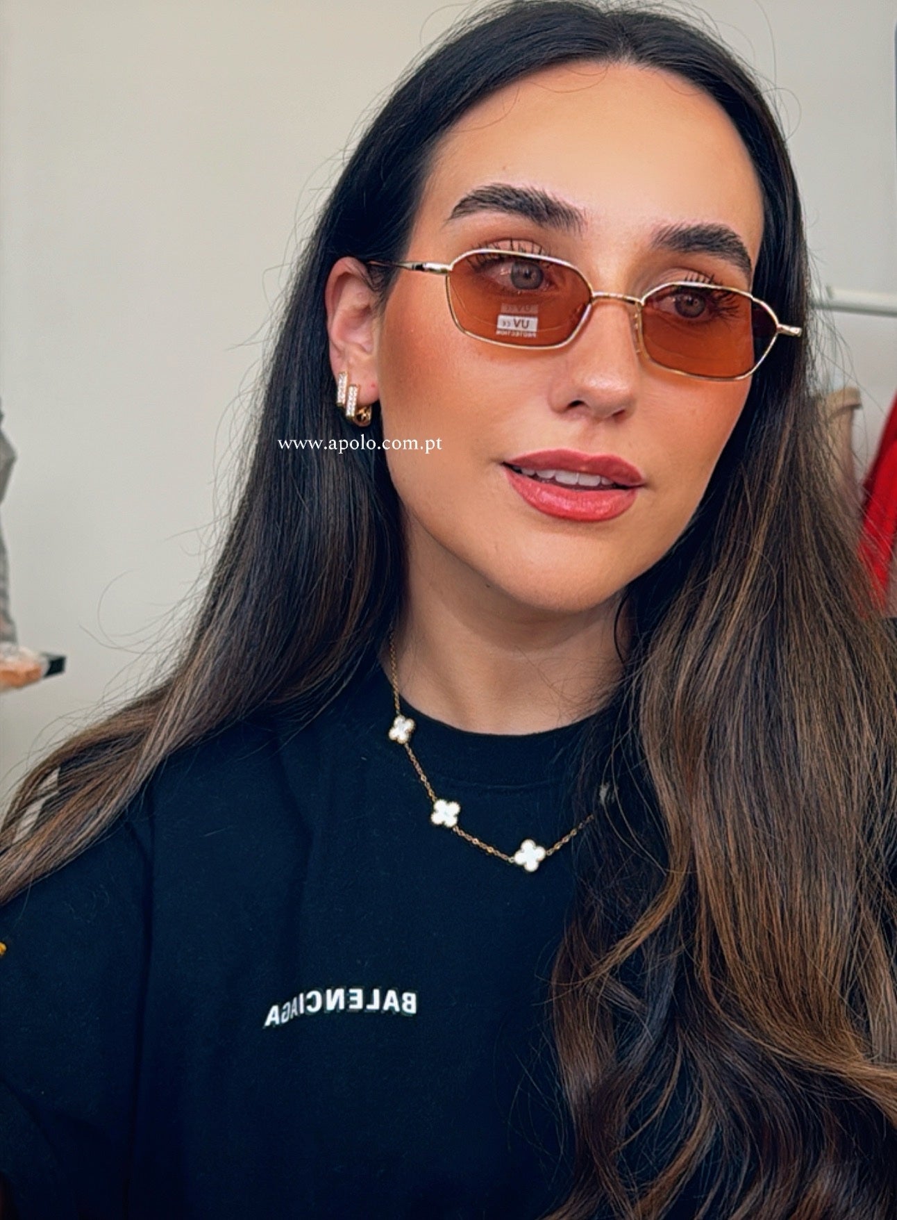 Óculos pequenos com lente colorida | 5 cores