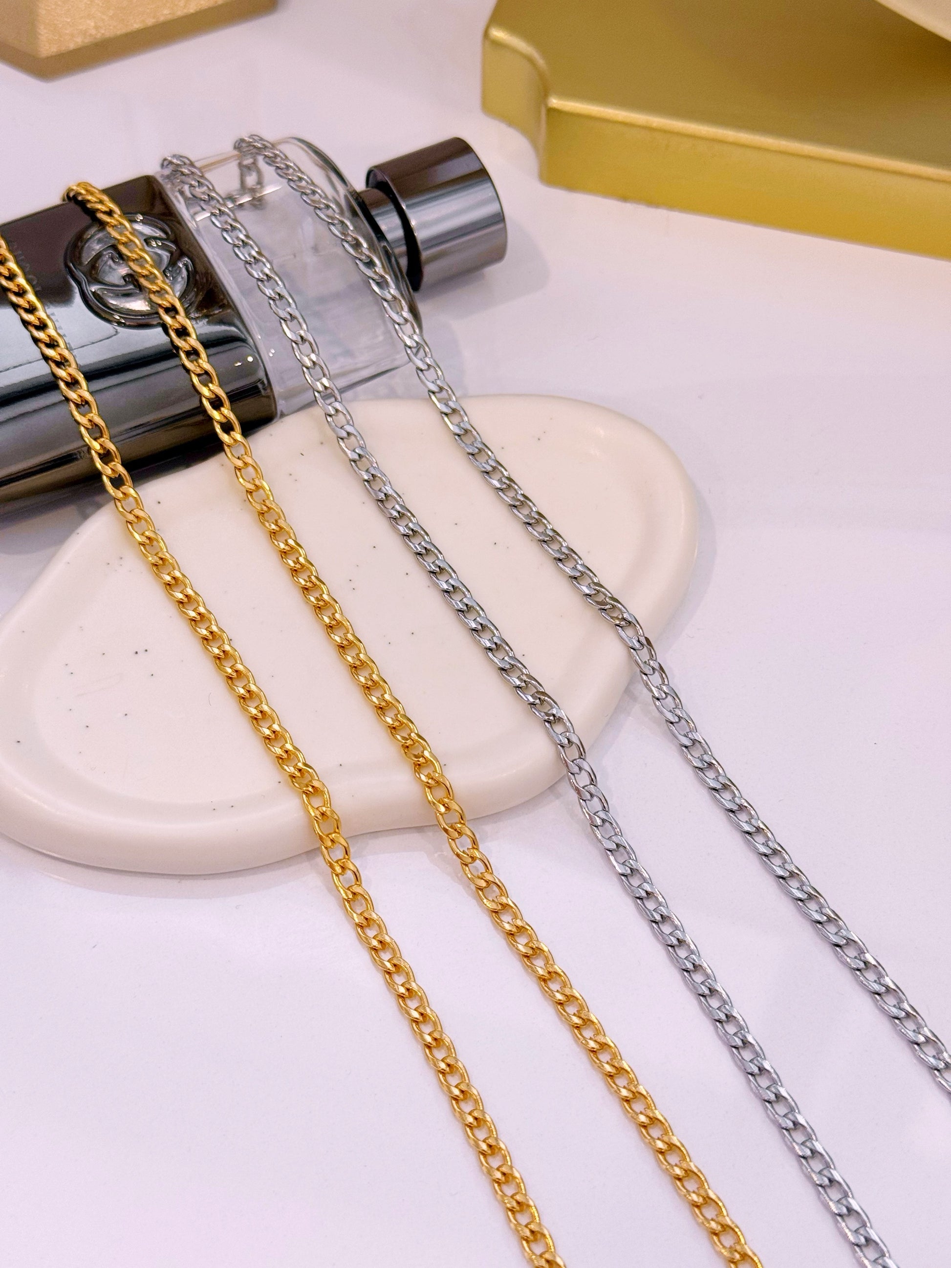 Colar malha simples | 2 Cores