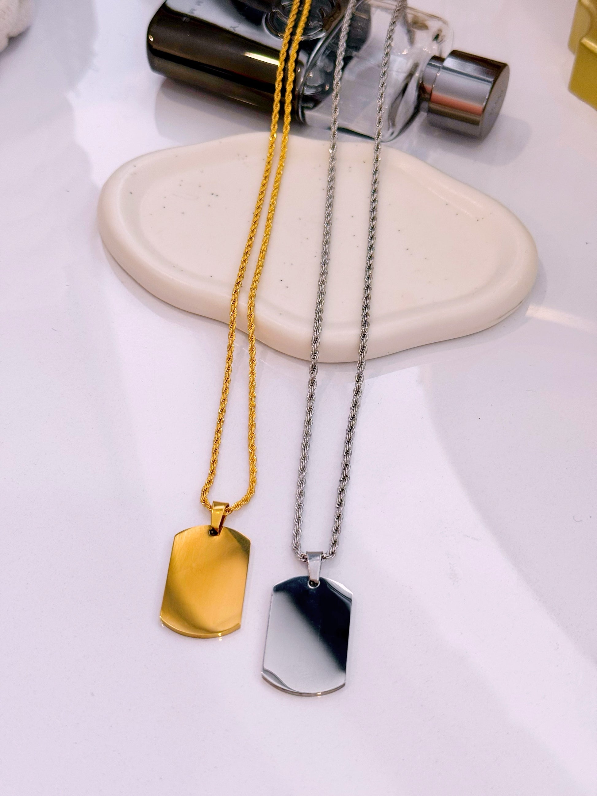 Colar chapa | 2 Cores