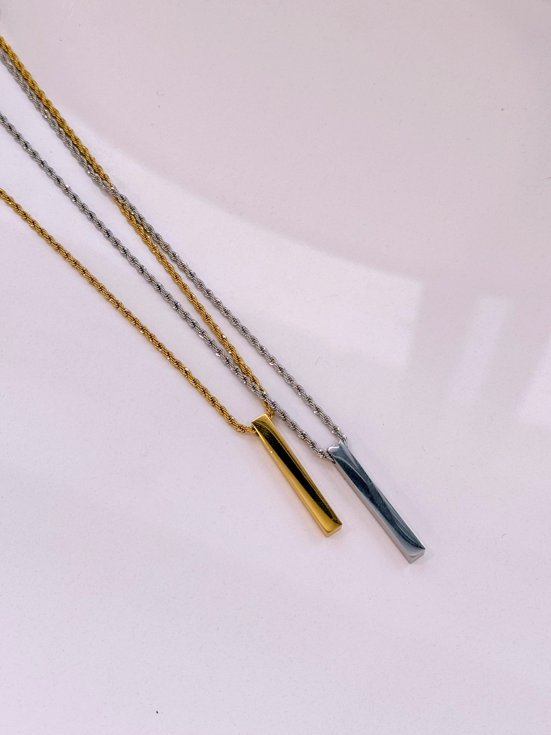 Colar barra | 2 Cores