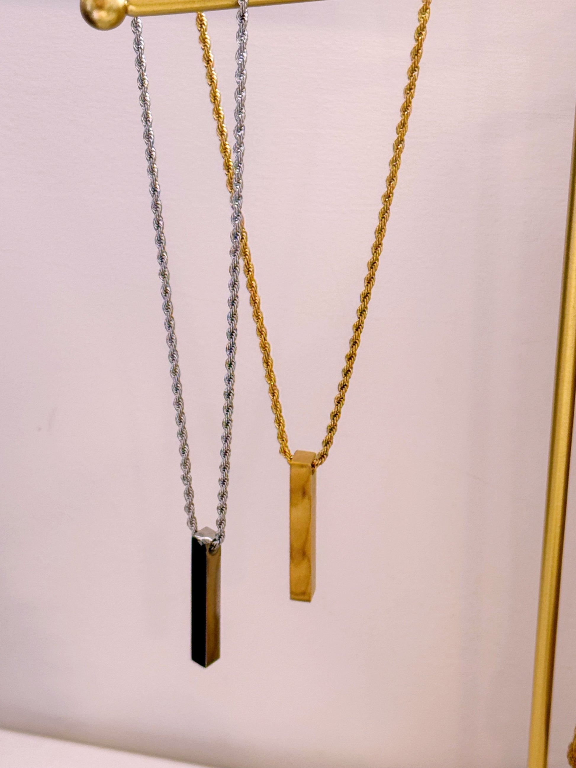 Colar barra | 2 Cores