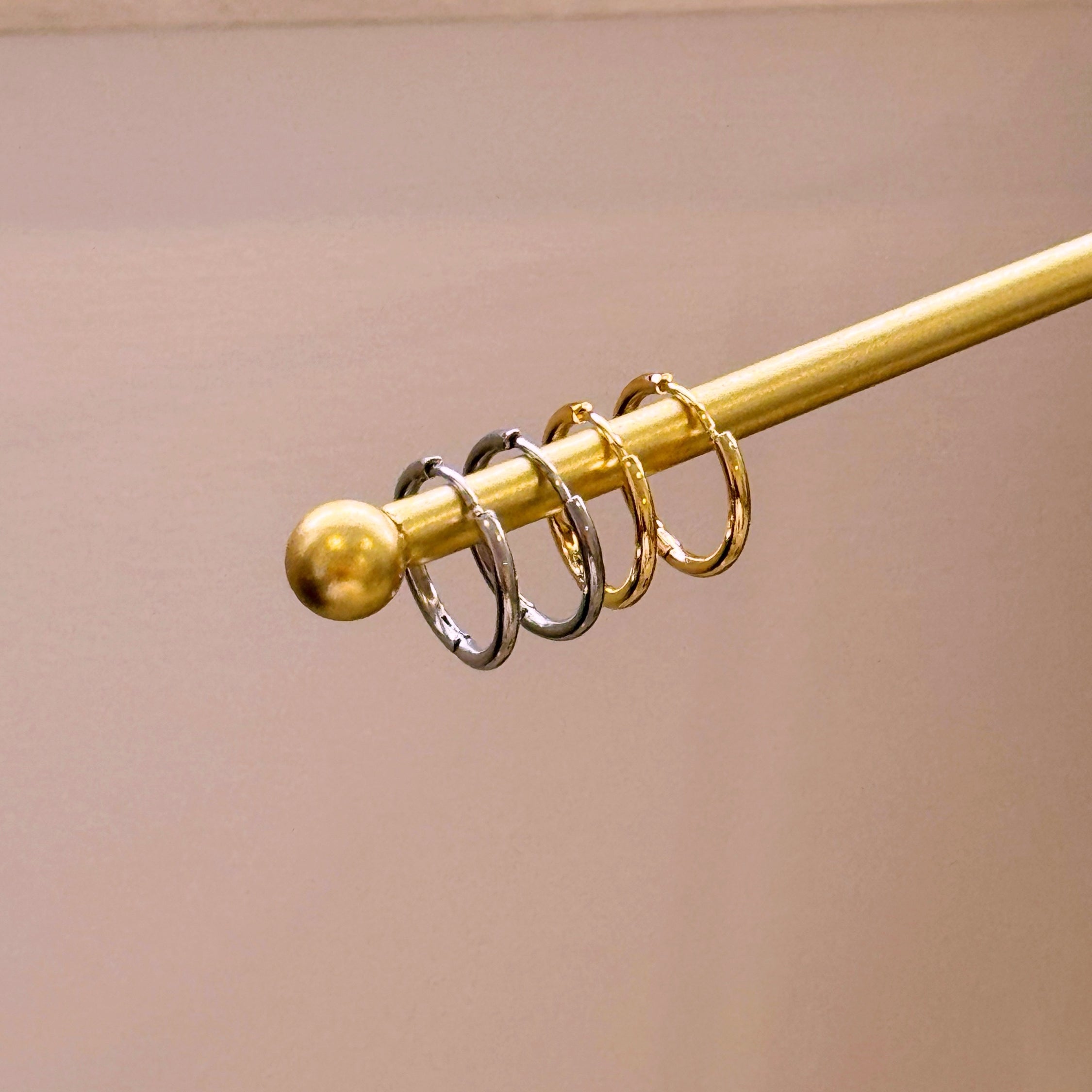 Argolas simples | 2 Cores