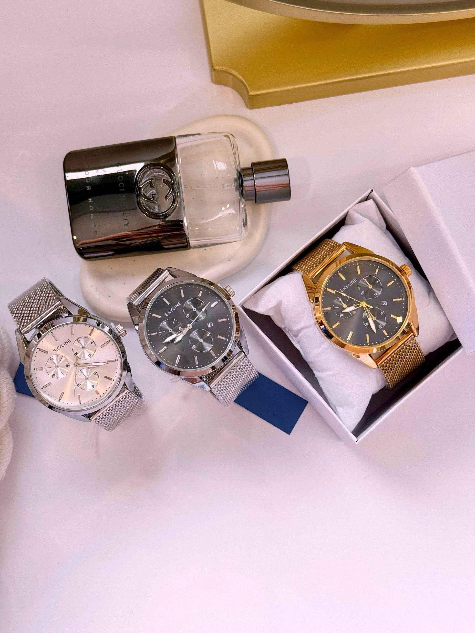 Relógio Analógico Robusto Skyline | 3 Cores