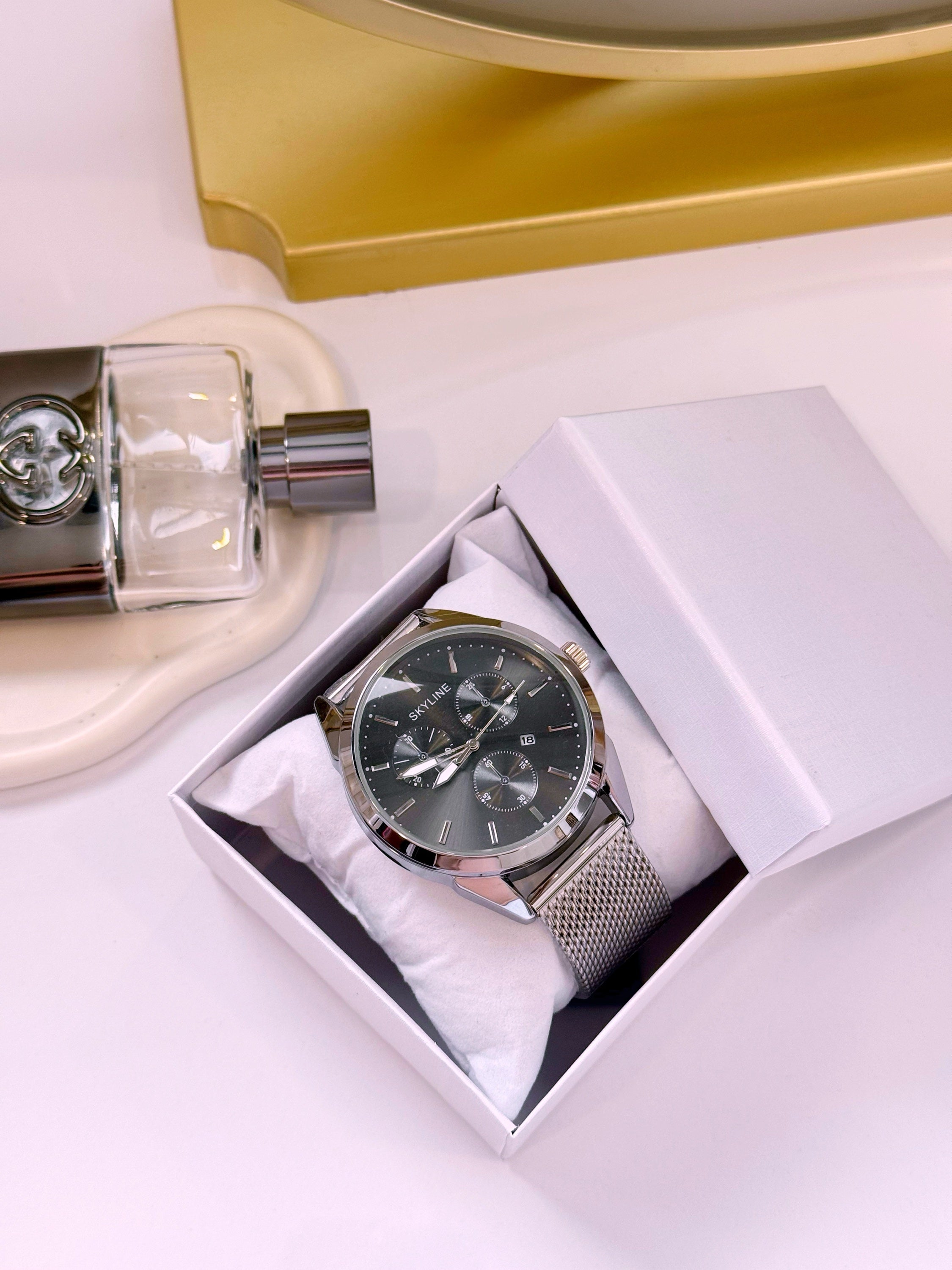 Relógio Analógico Robusto Skyline | 3 Cores