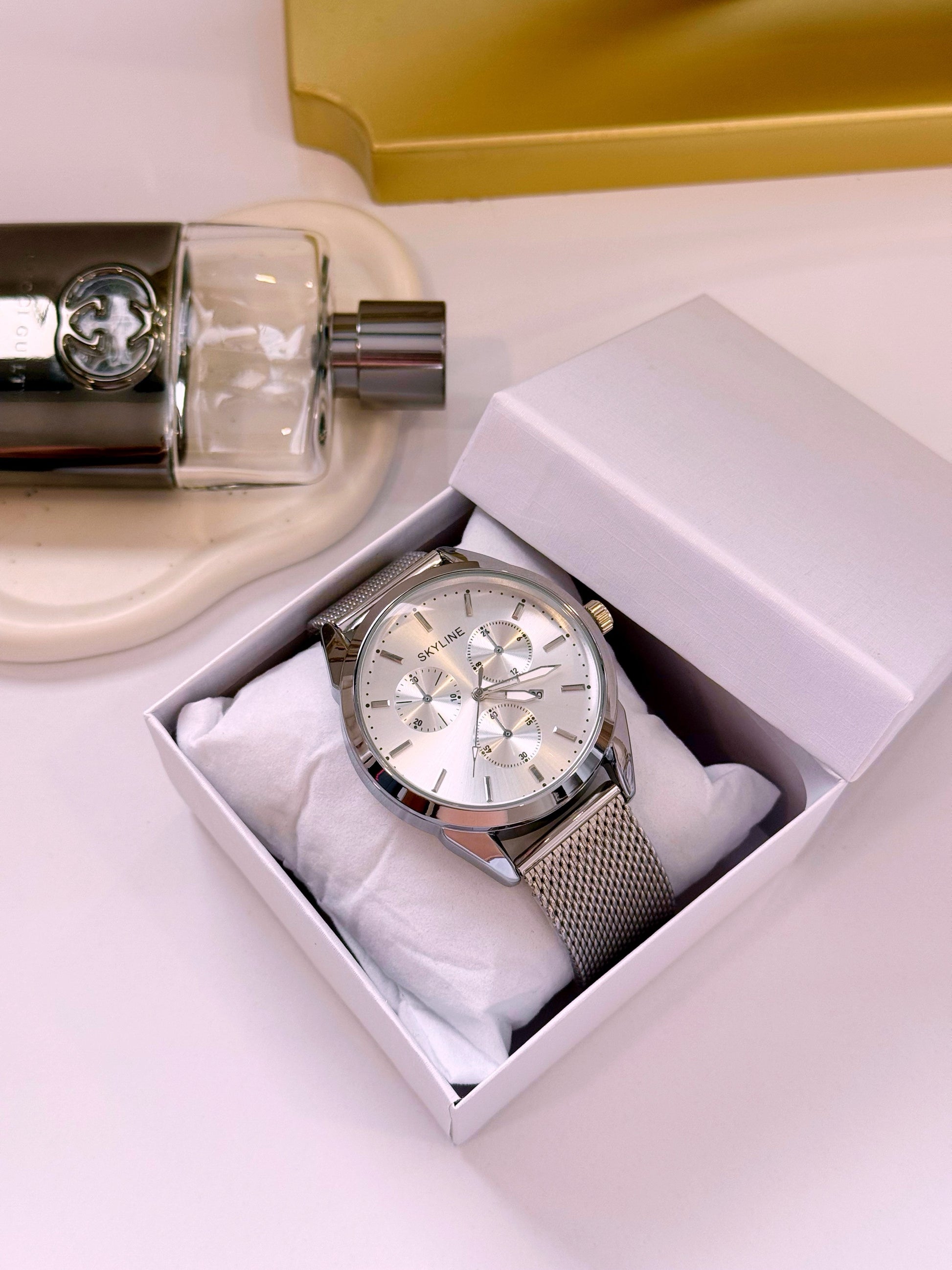 Relógio Analógico Robusto Skyline | 3 Cores