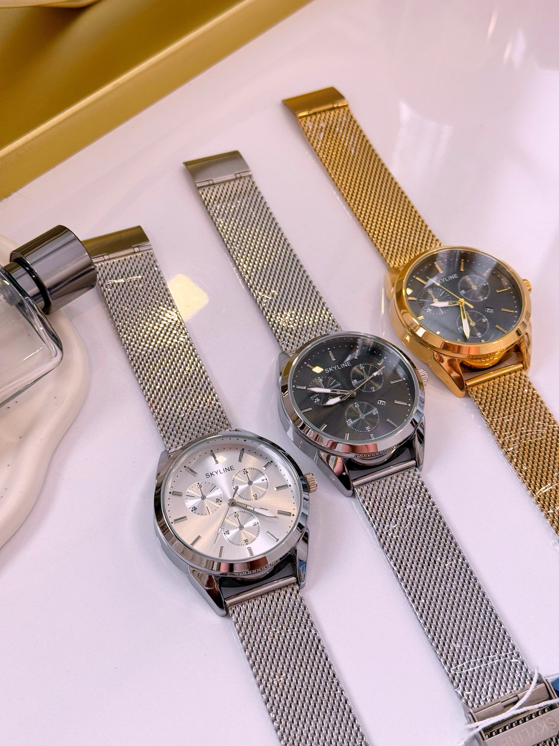 Relógio Analógico Robusto Skyline | 3 Cores