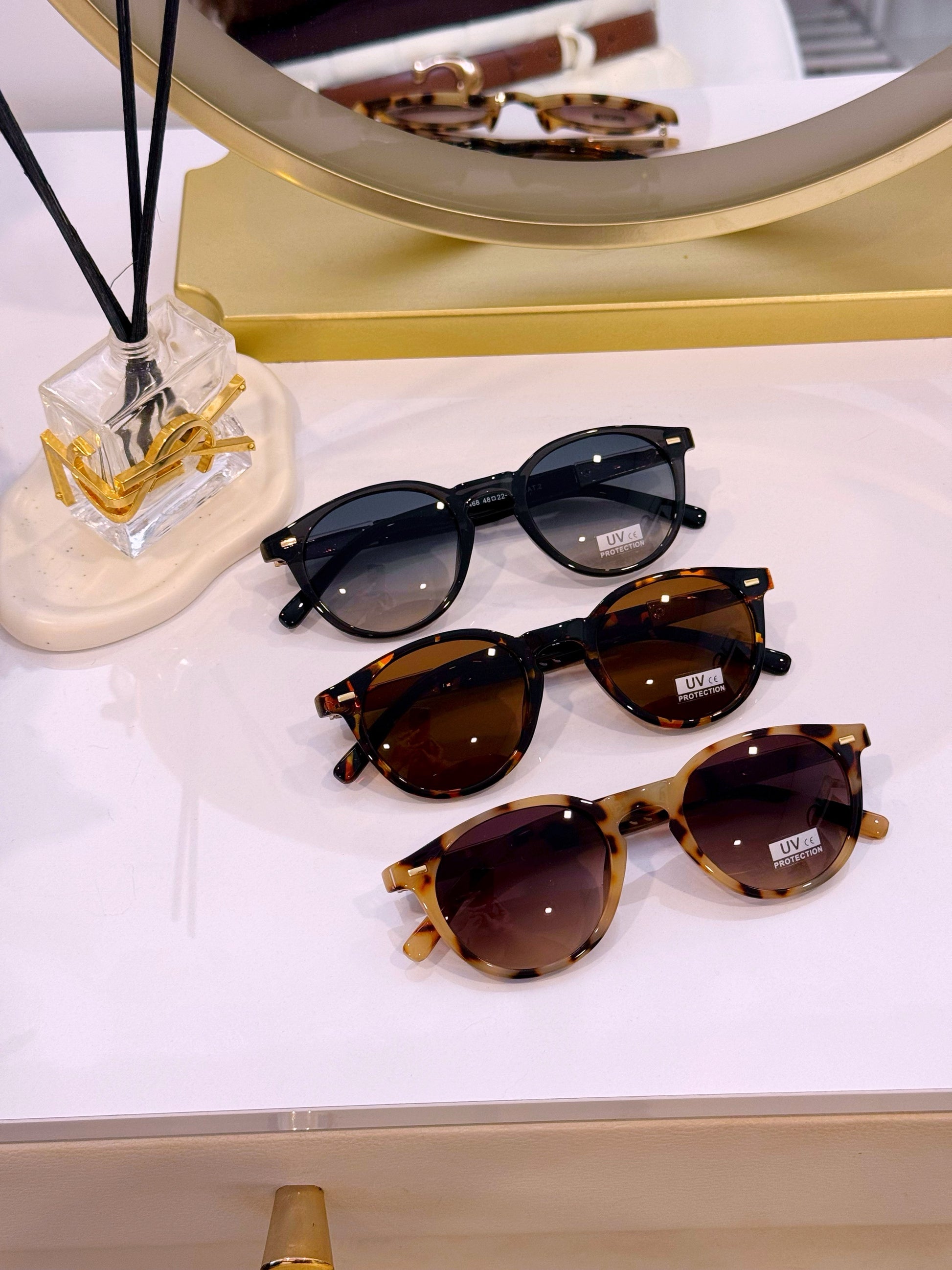 Óculos de massa redondos | 3 Cores