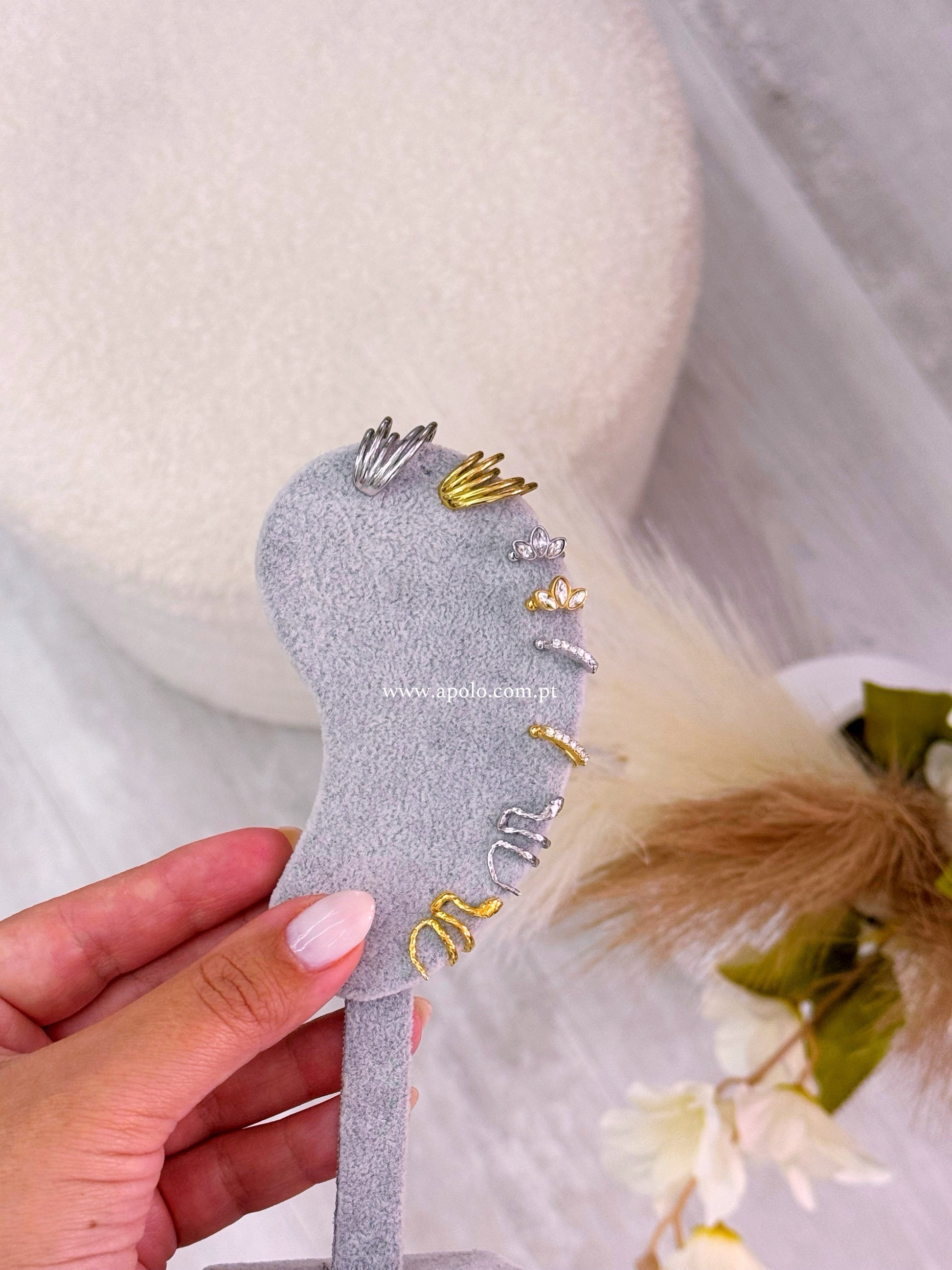 Earcuffs | Vários Modelos • Aço Inoxidável