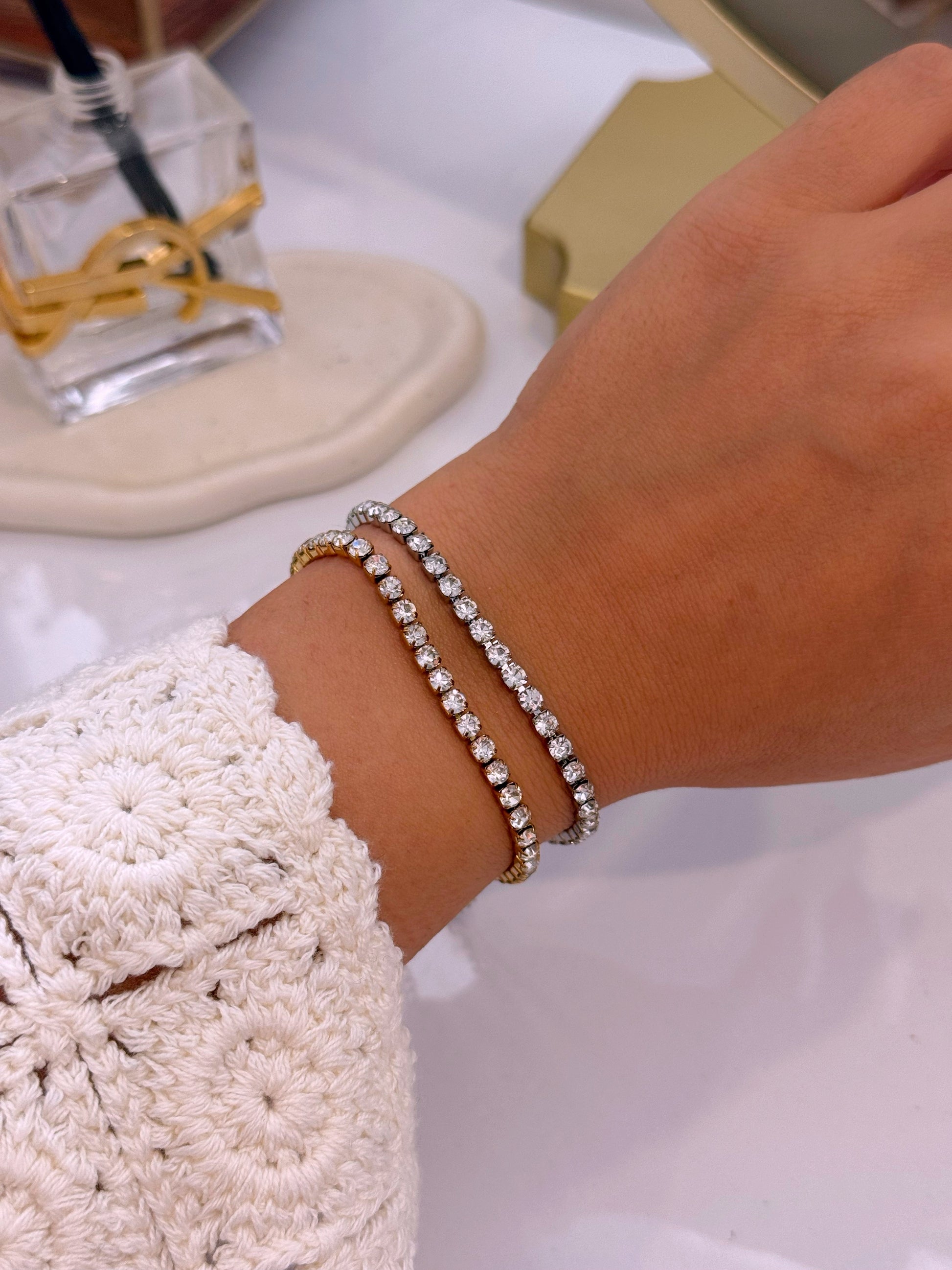 Pulseira elegante riviera | 2 Cores