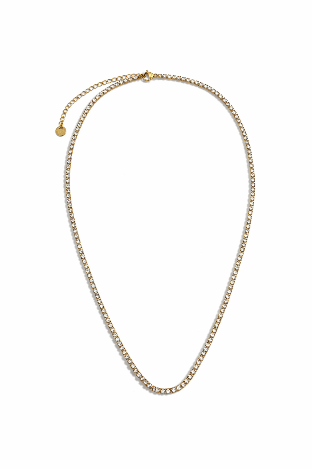 Colar elegante riviera | Dourado