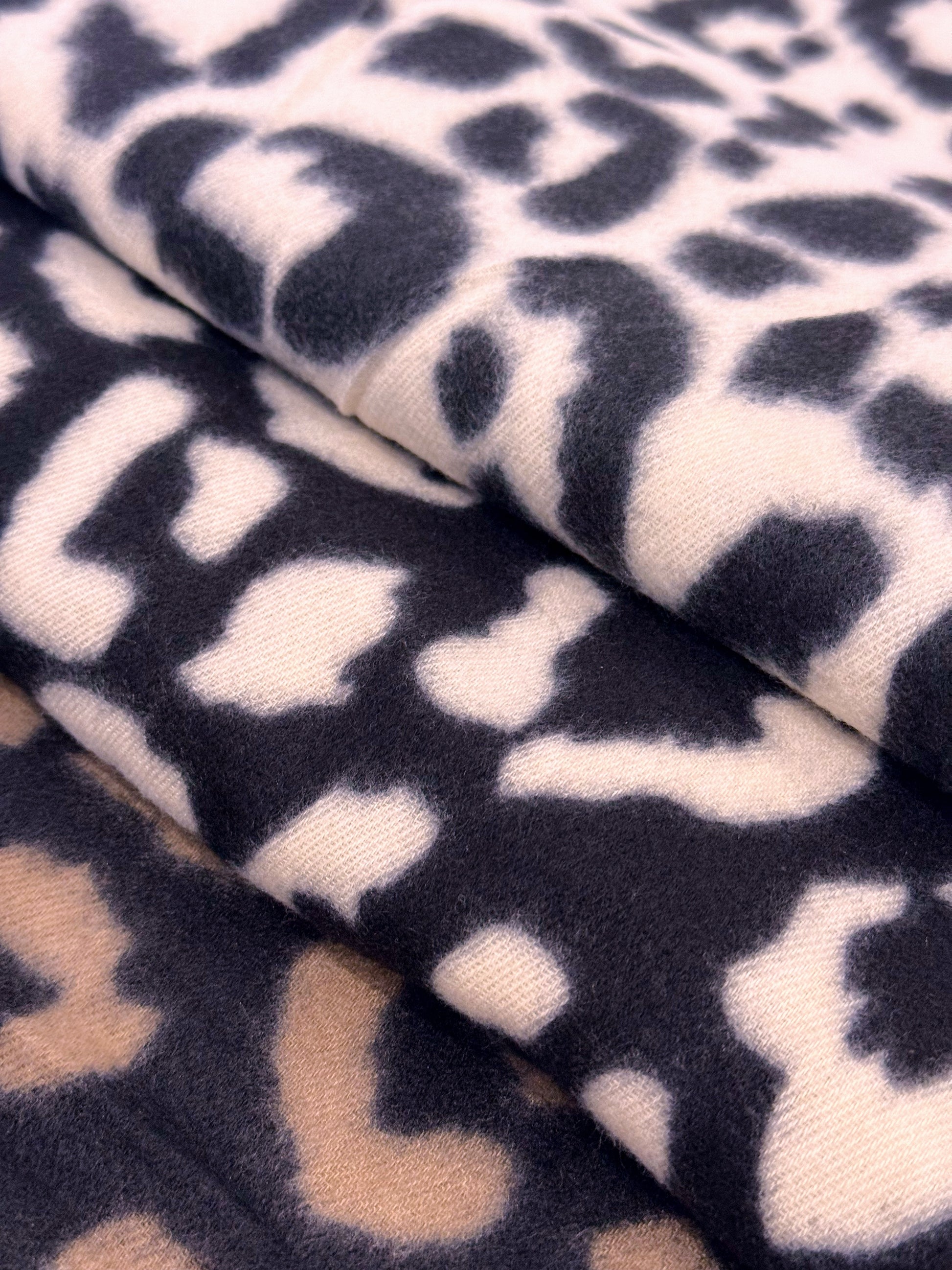 Cachecol Animal Print com Franjas | 3 cores