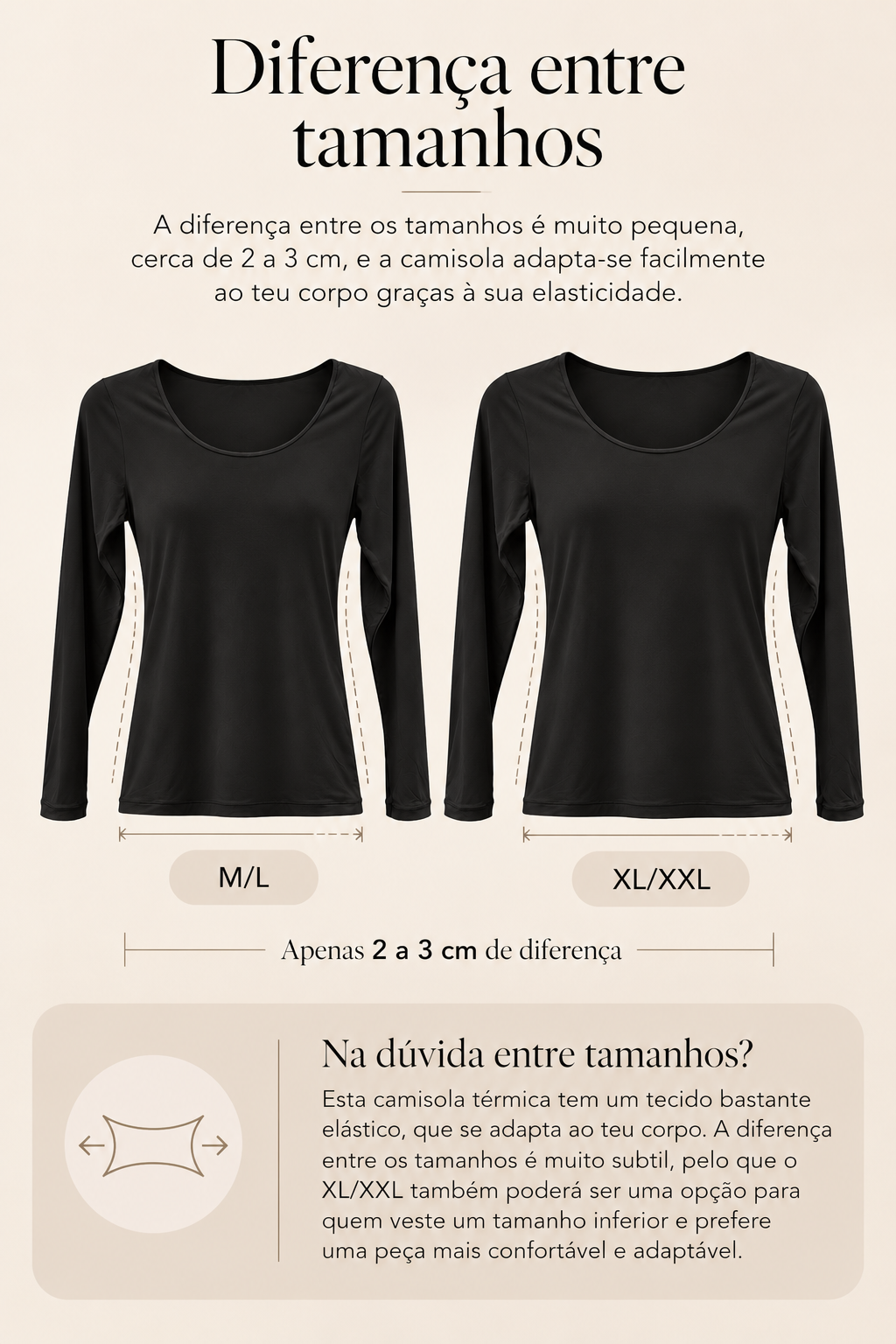 Camisola Segunda Pele Térmica Extra Warm | Castanho