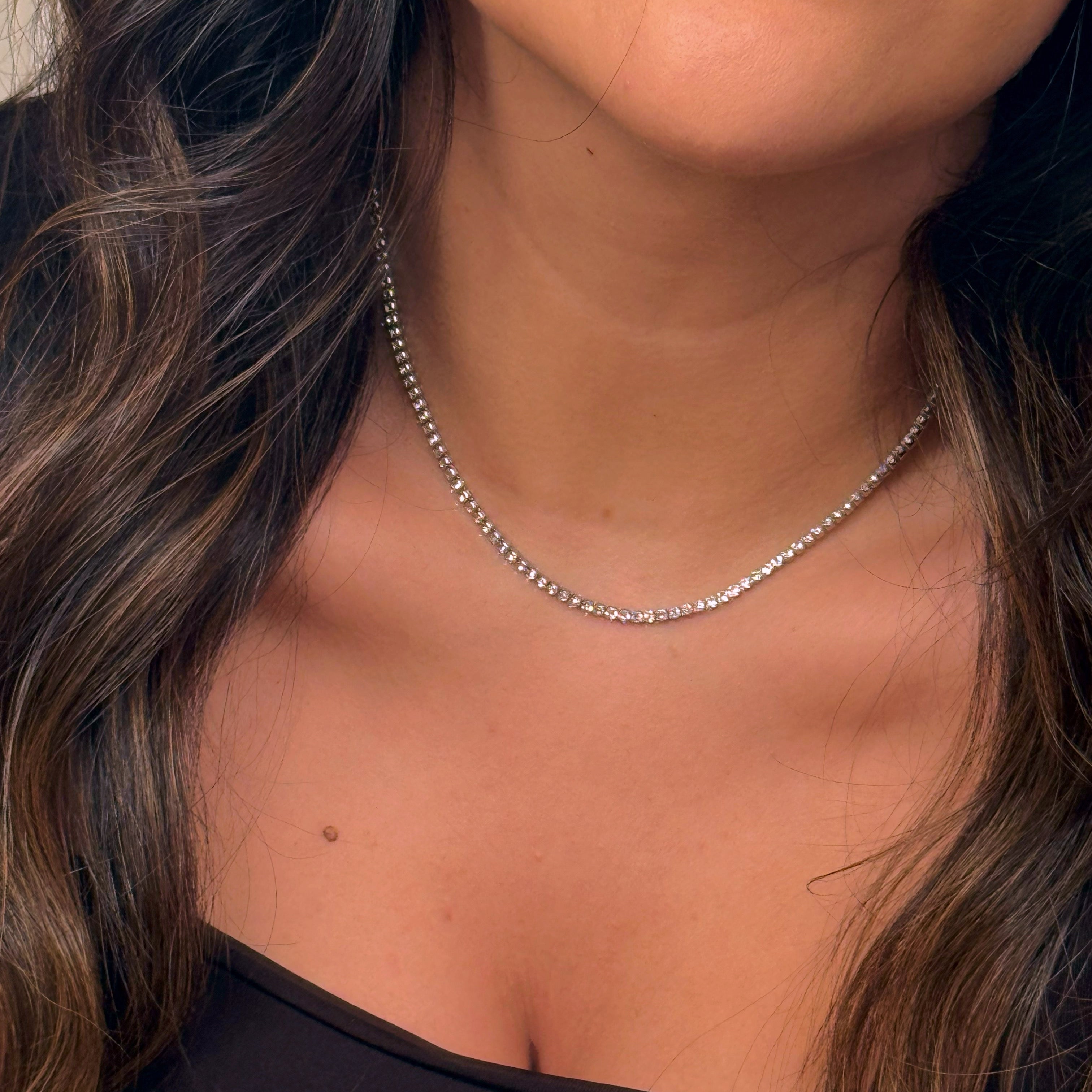 Colar elegante riviera | Prateado