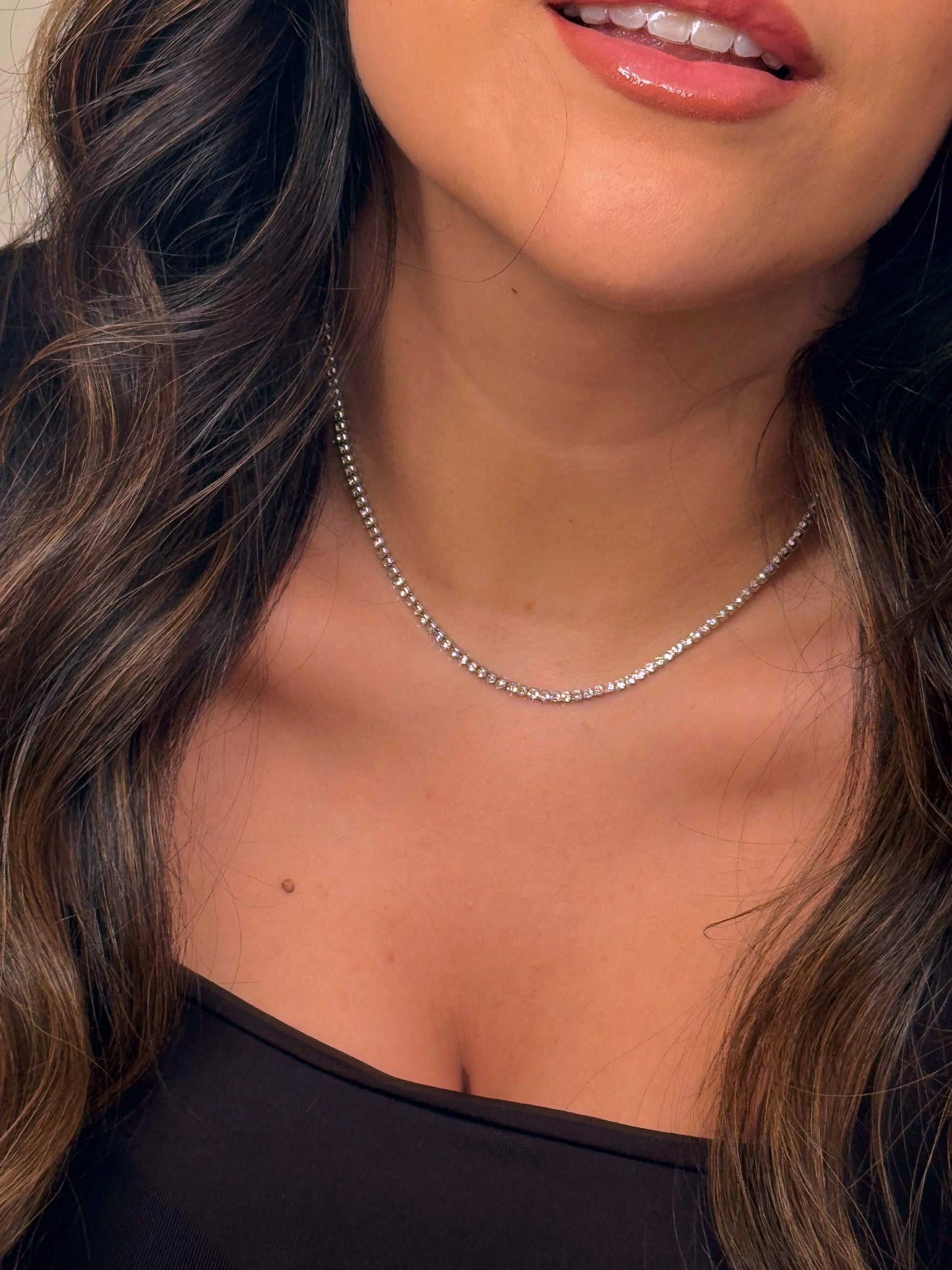 Colar elegante riviera | Prateado