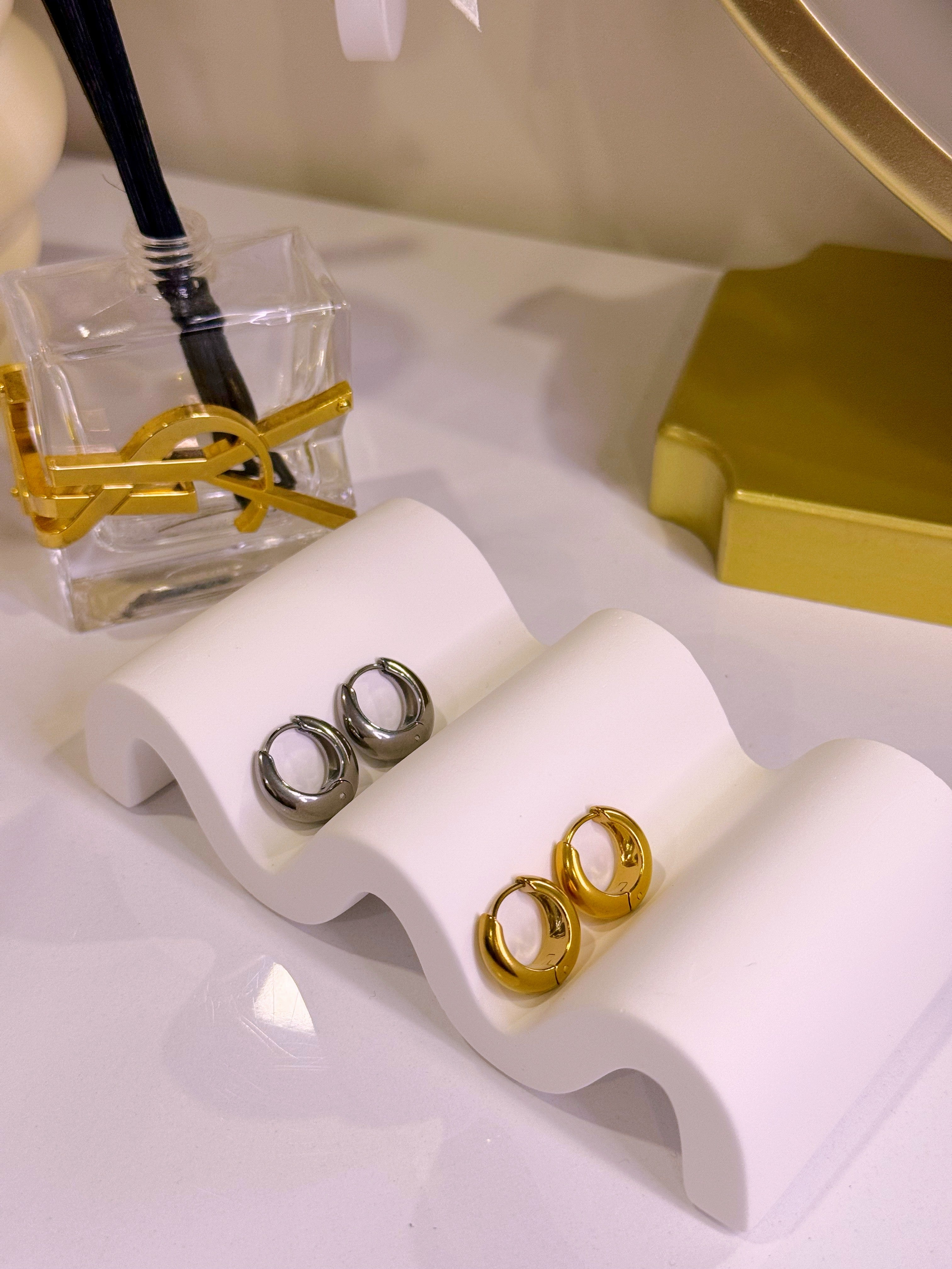 Argolas básicas lisas | 2 Cores