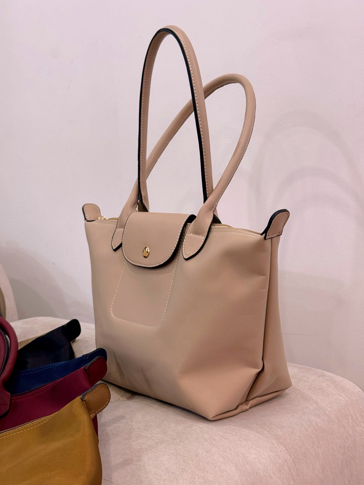 Mala de ombro em tecido • modelo “Paris" | 6 Cores