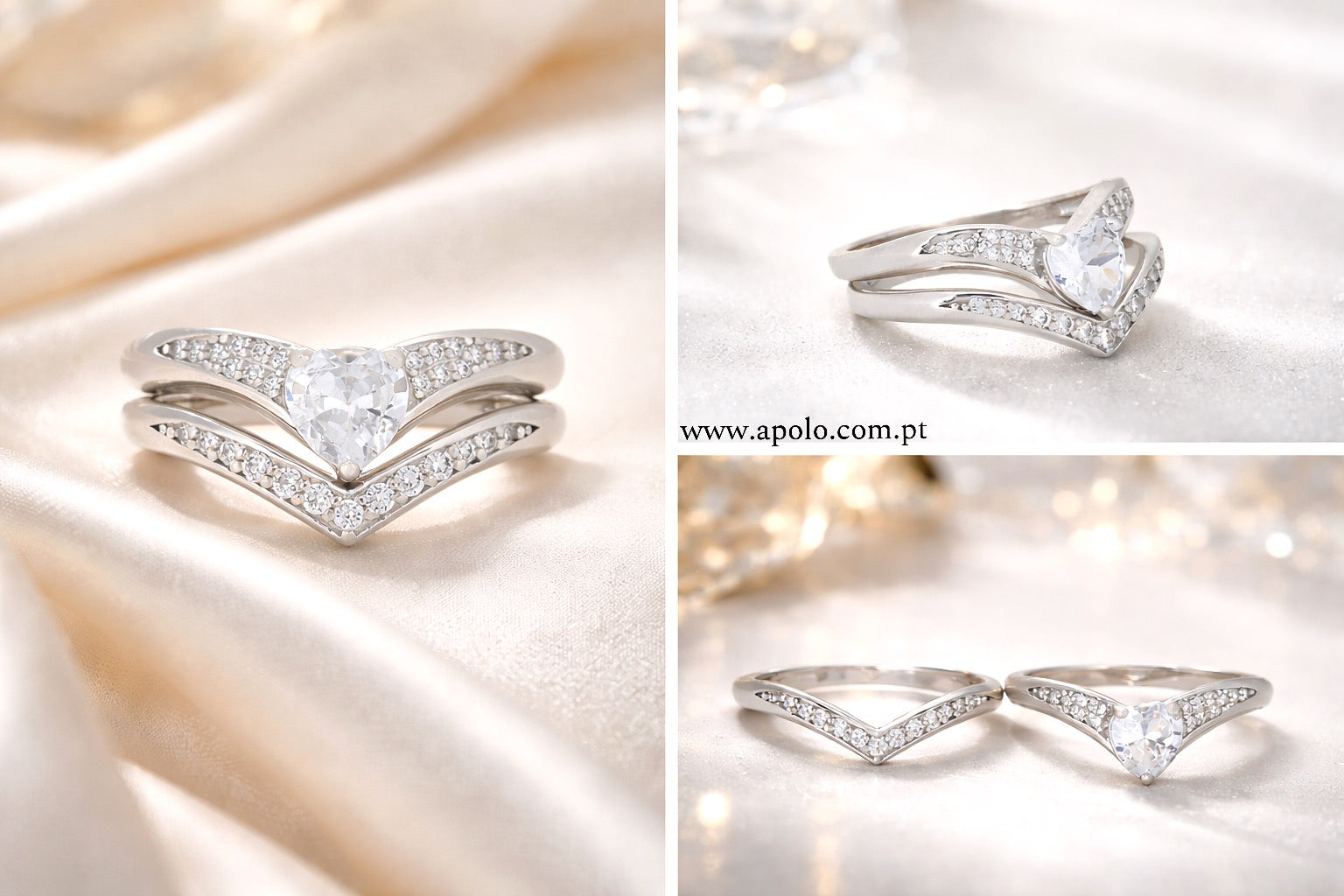 Anel delicado • efeito bico com brilhantes | Linha Premium • 𝑒𝑑𝑖𝑐̧𝑎̃𝑜 𝑙𝑖𝑚𝑖𝑡𝑎𝑑𝑎