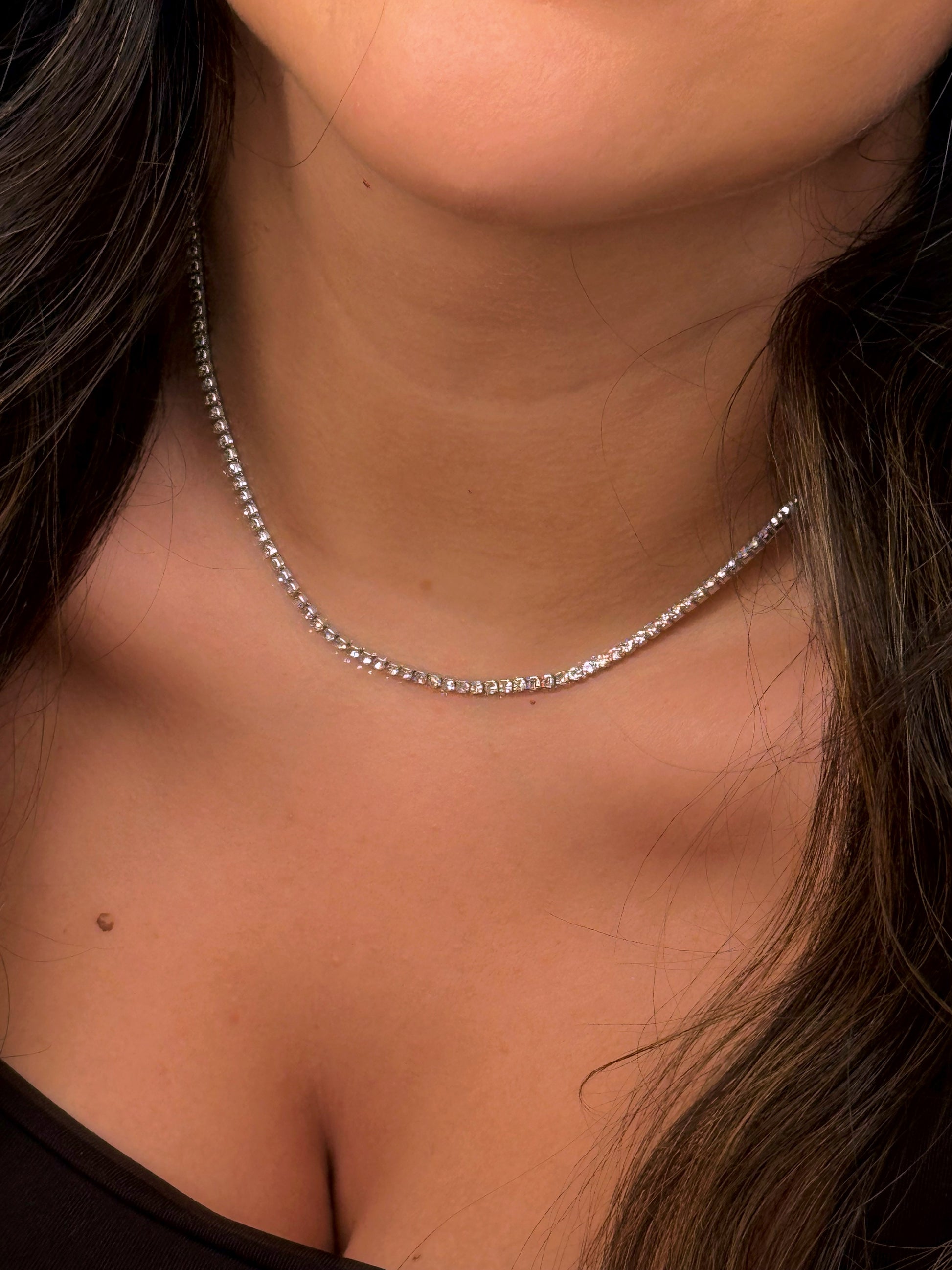 Colar elegante riviera | Prateado