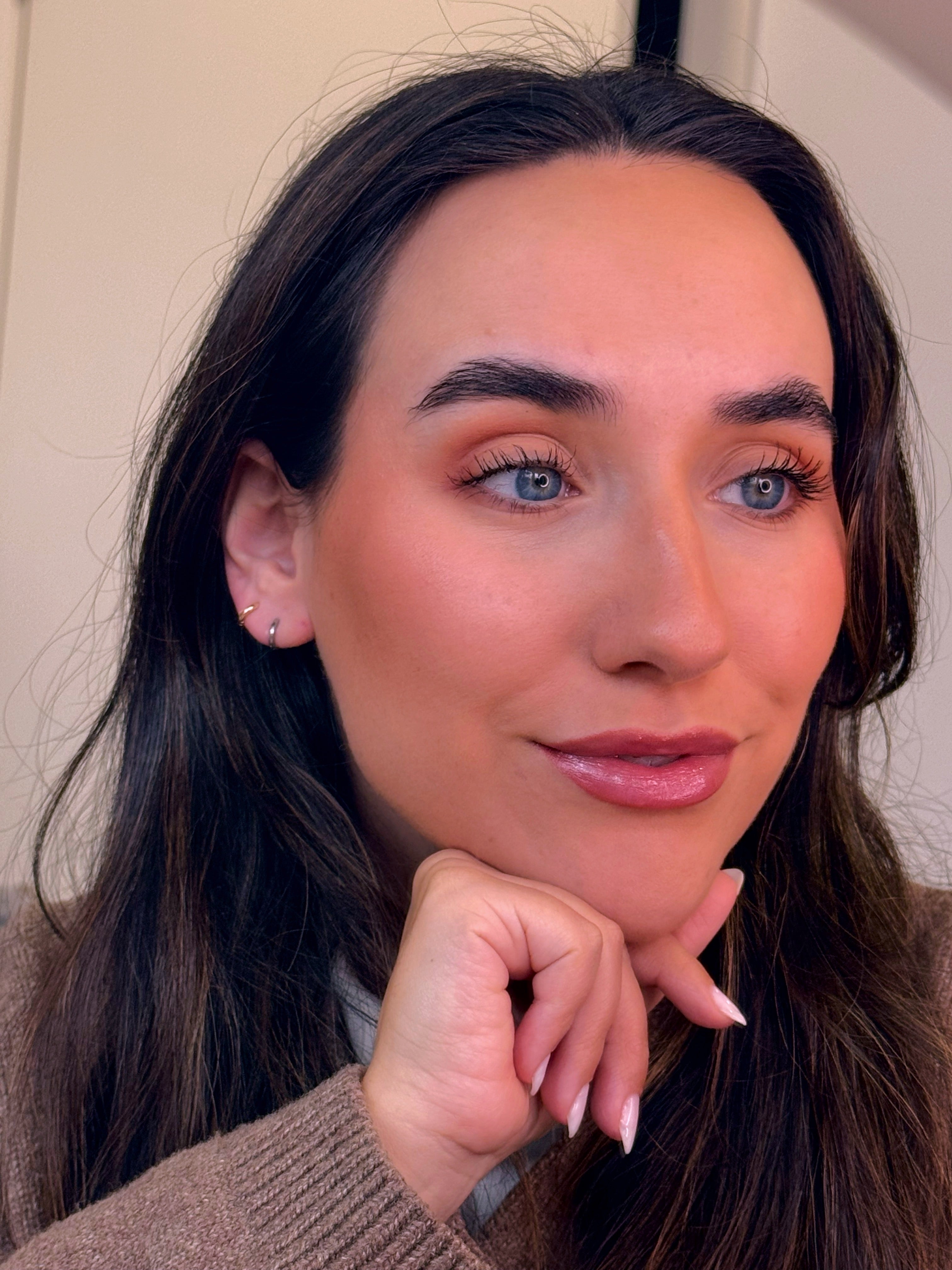 Mini argolinhas especiais 2º e 3º furo • lisas em aço inoxidável | 2 cores