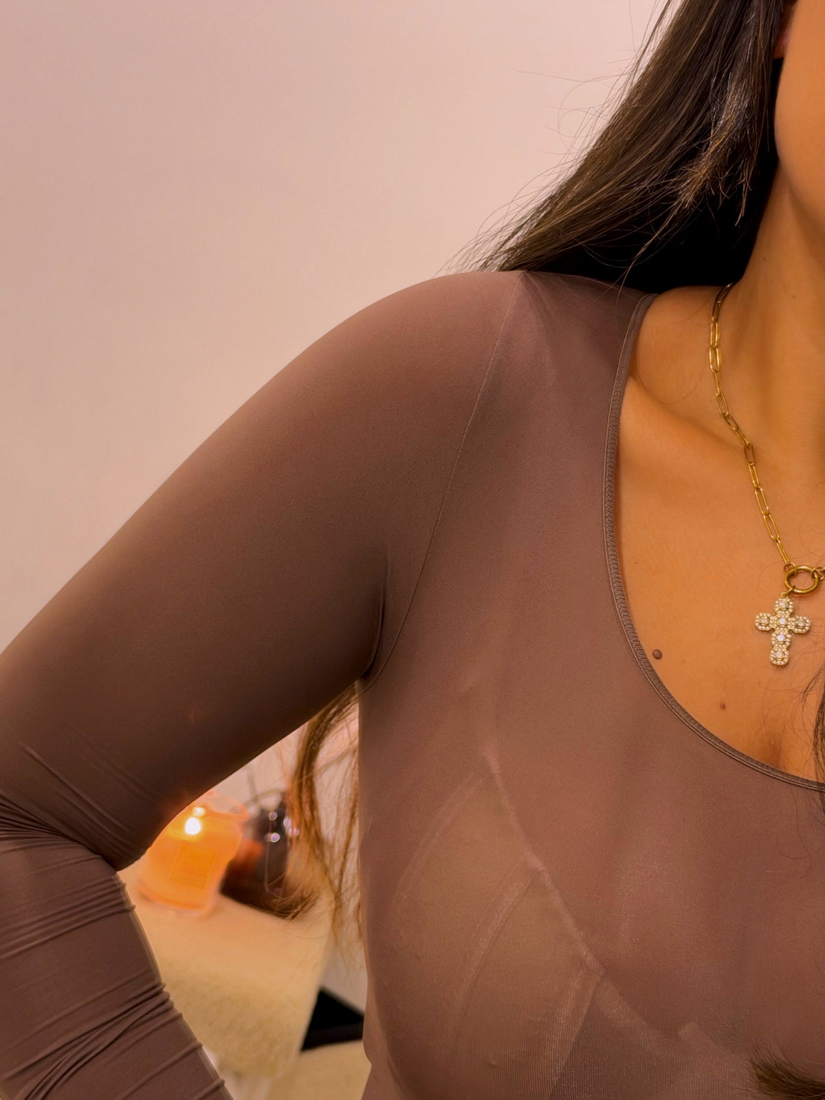 Camisola Segunda Pele Térmica Extra Warm | Castanho