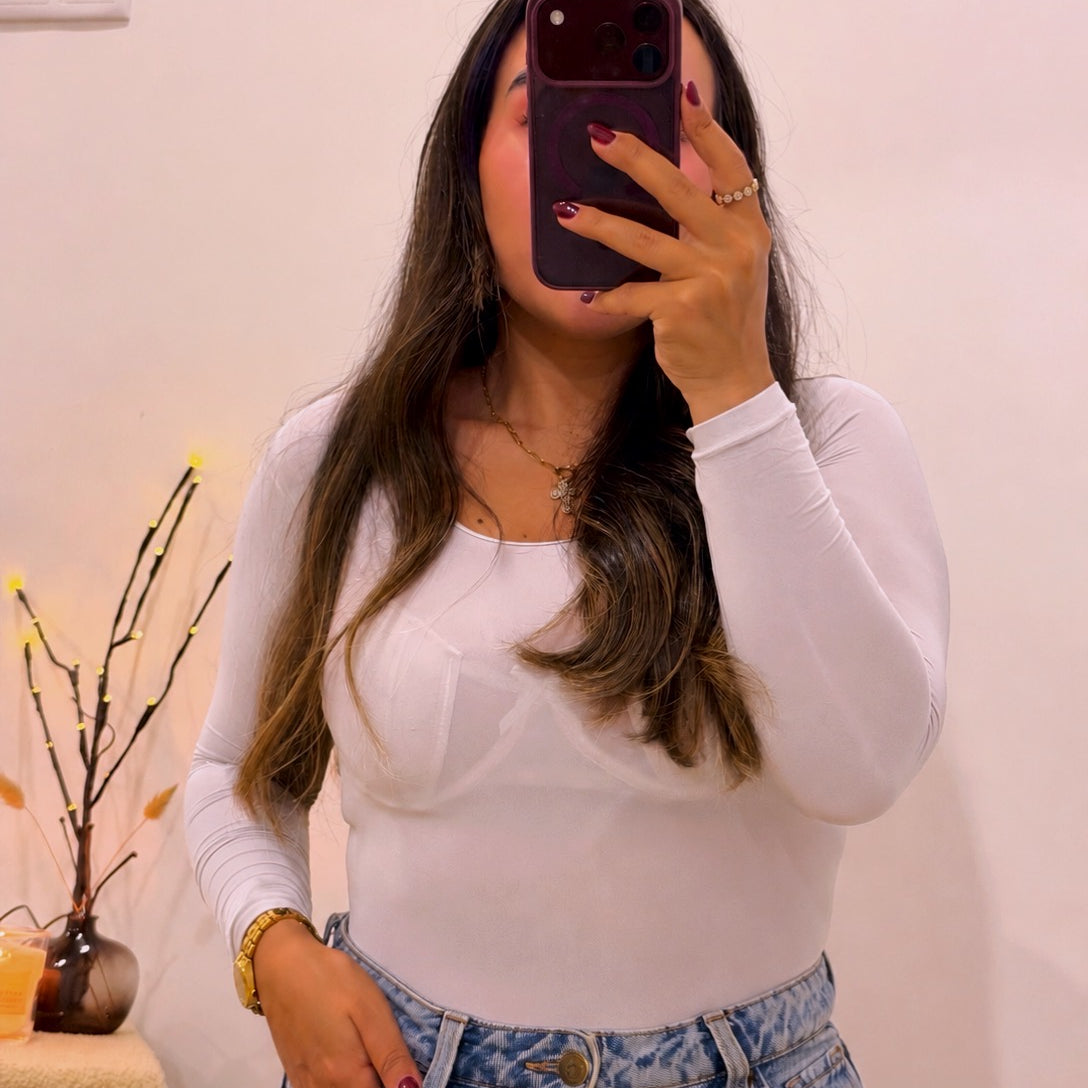 Camisola Segunda Pele Térmica Extra Warm | Branco