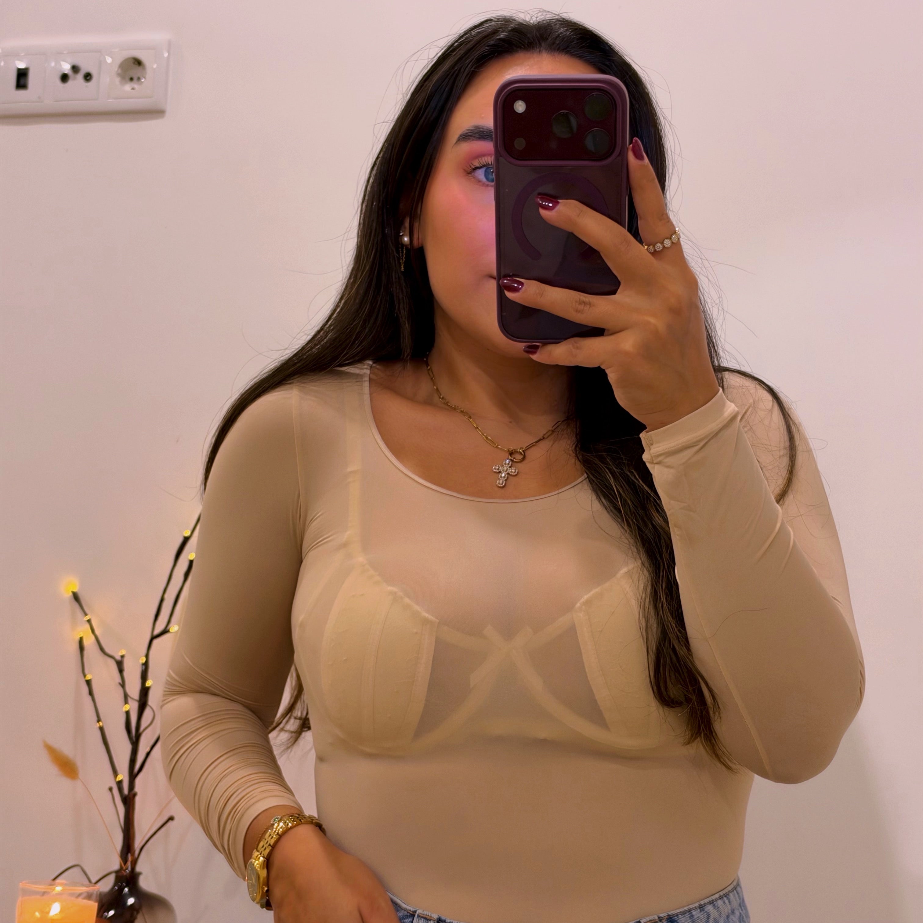 Camisola Segunda Pele Térmica Extra Warm | Bege