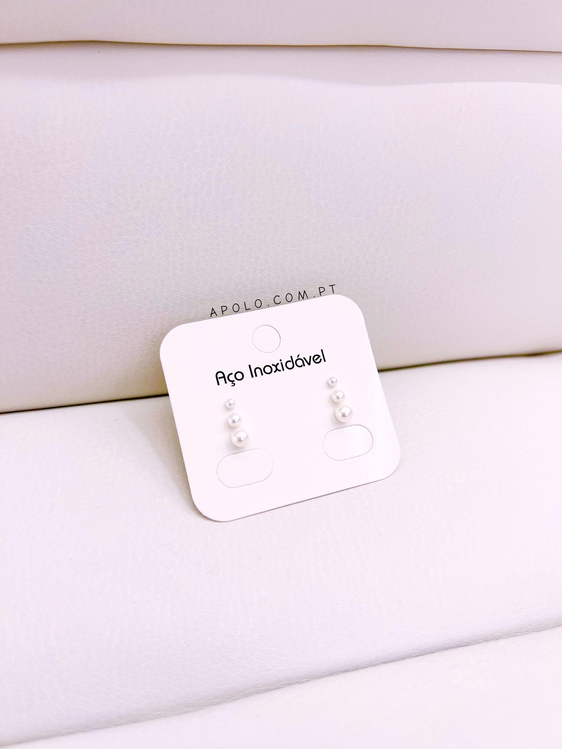 Conjunto de 6 pérolas | Aço Inoxidável