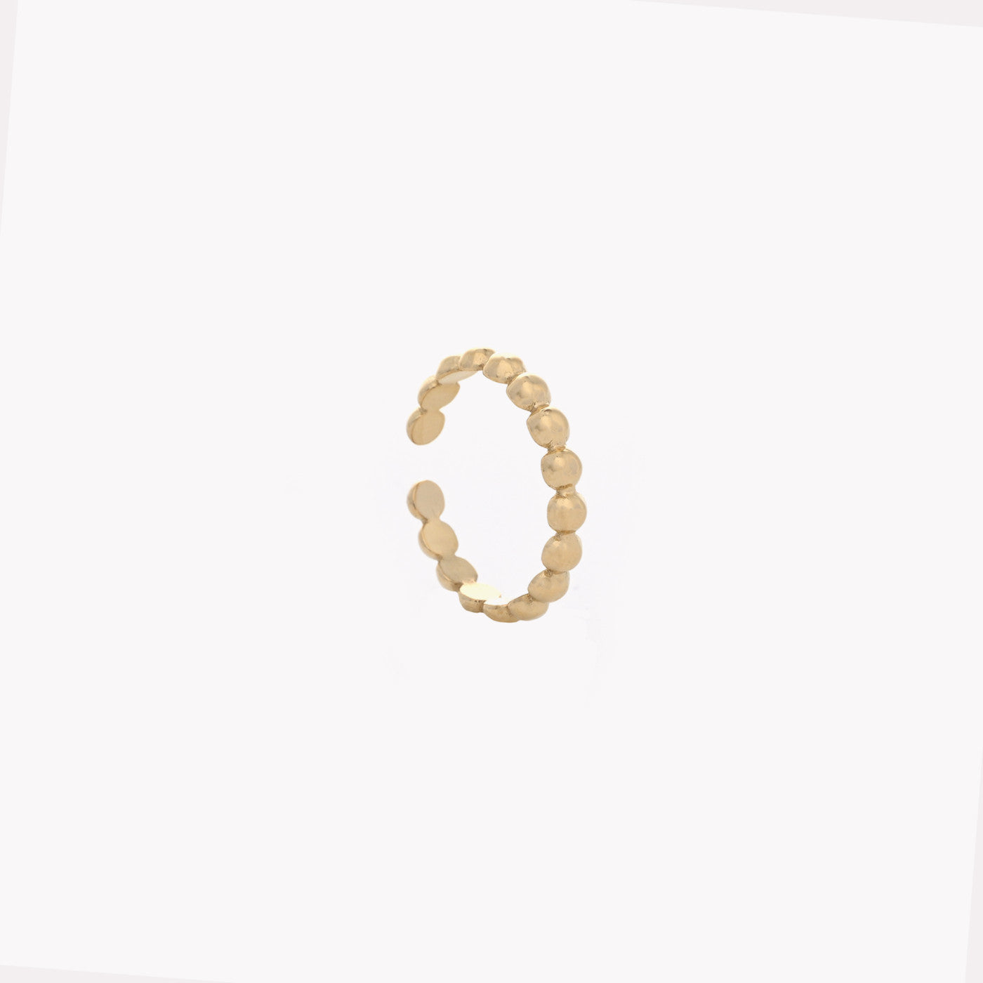 Anel ajustável com bolinhas | 2 Cores